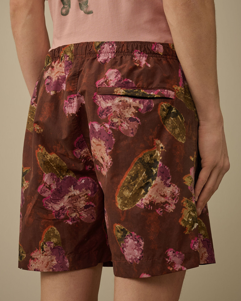Flatt Nylon Flower Printed Swim Shorts 6