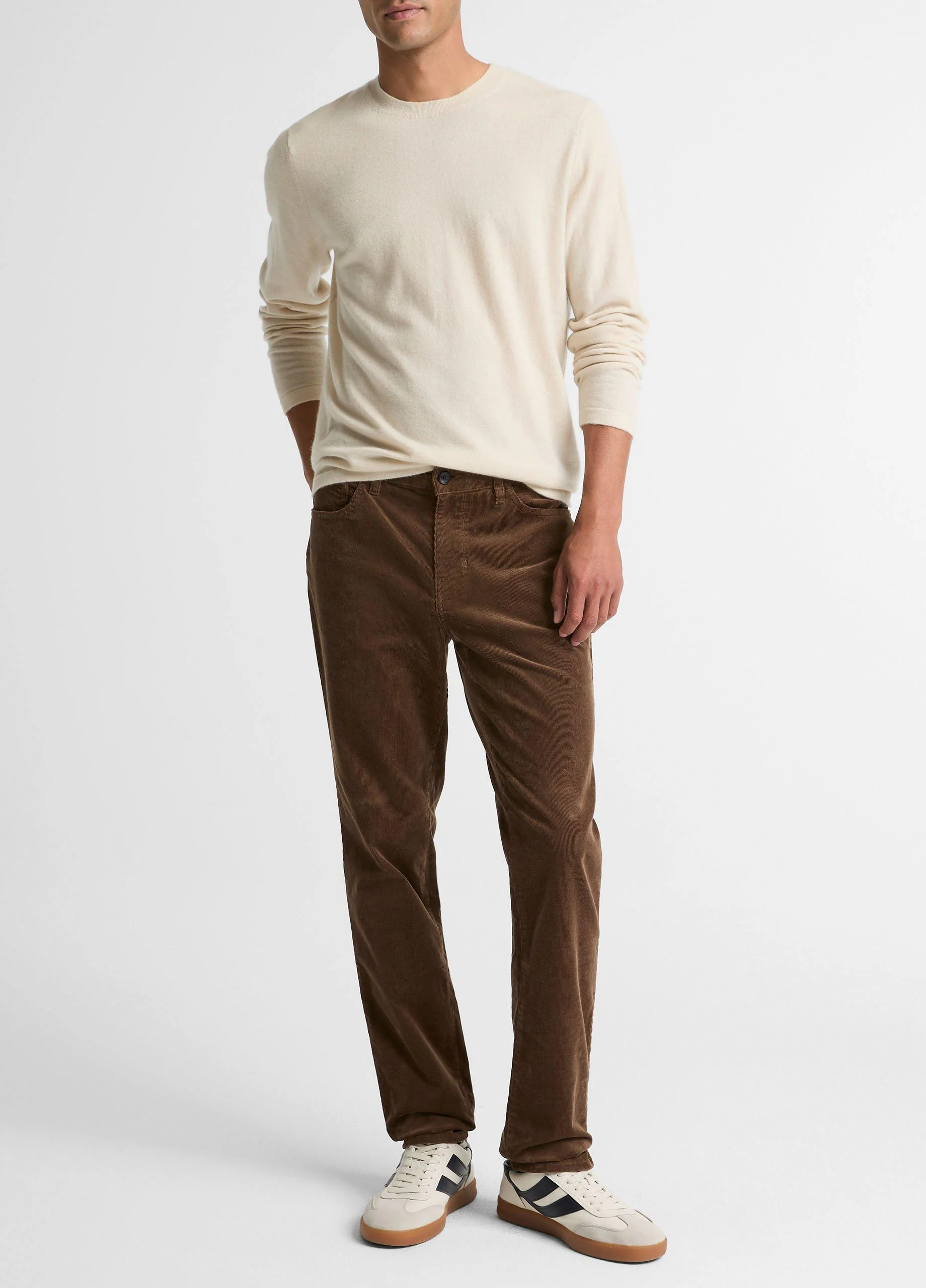 Dylan Slim 5-Pocket Stretch-Cotton Corduroy Pant - 1