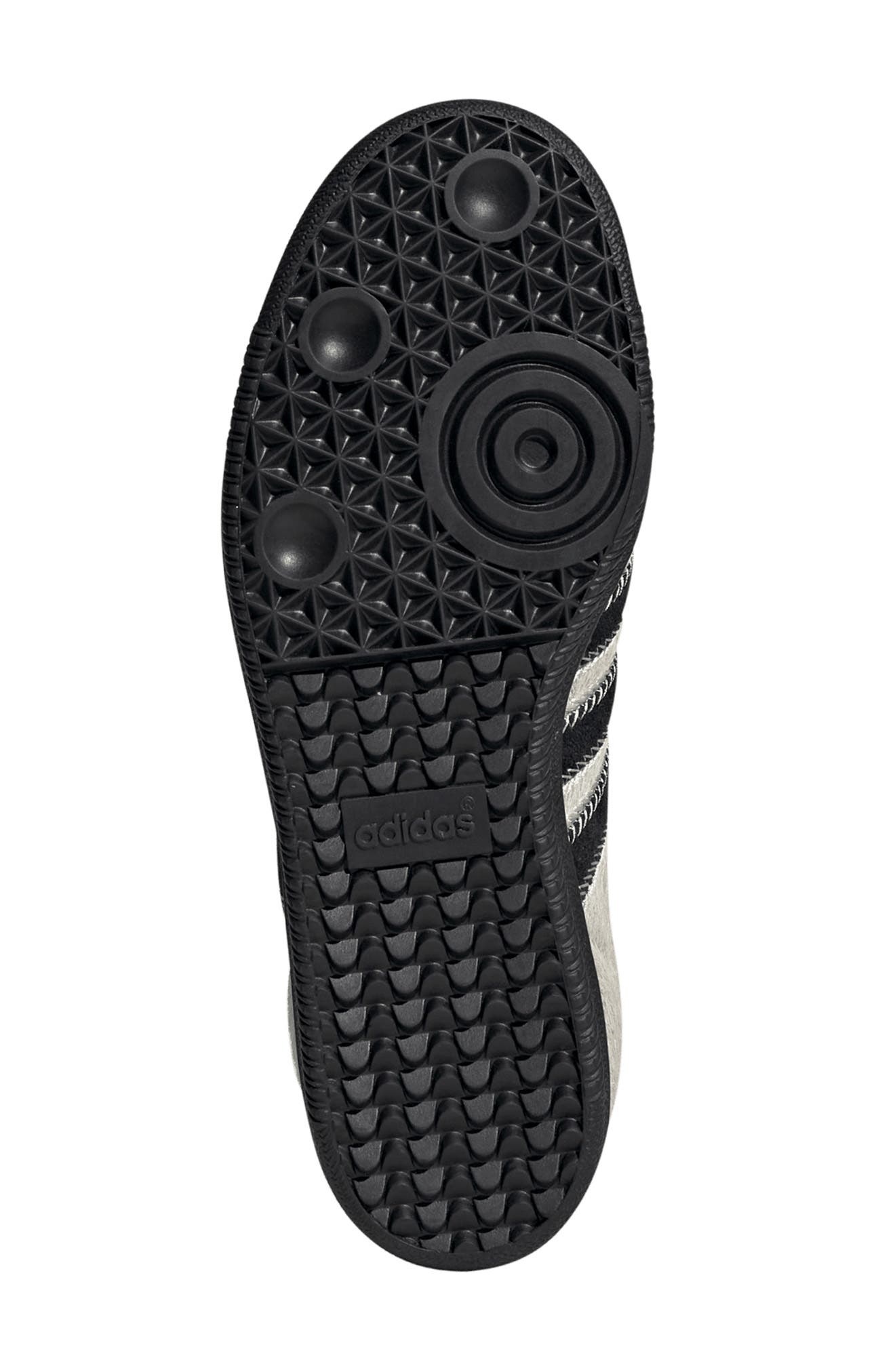 adidas Samba OG Sneaker in Wonder White/Black/Alumina at Nordstrom - 5