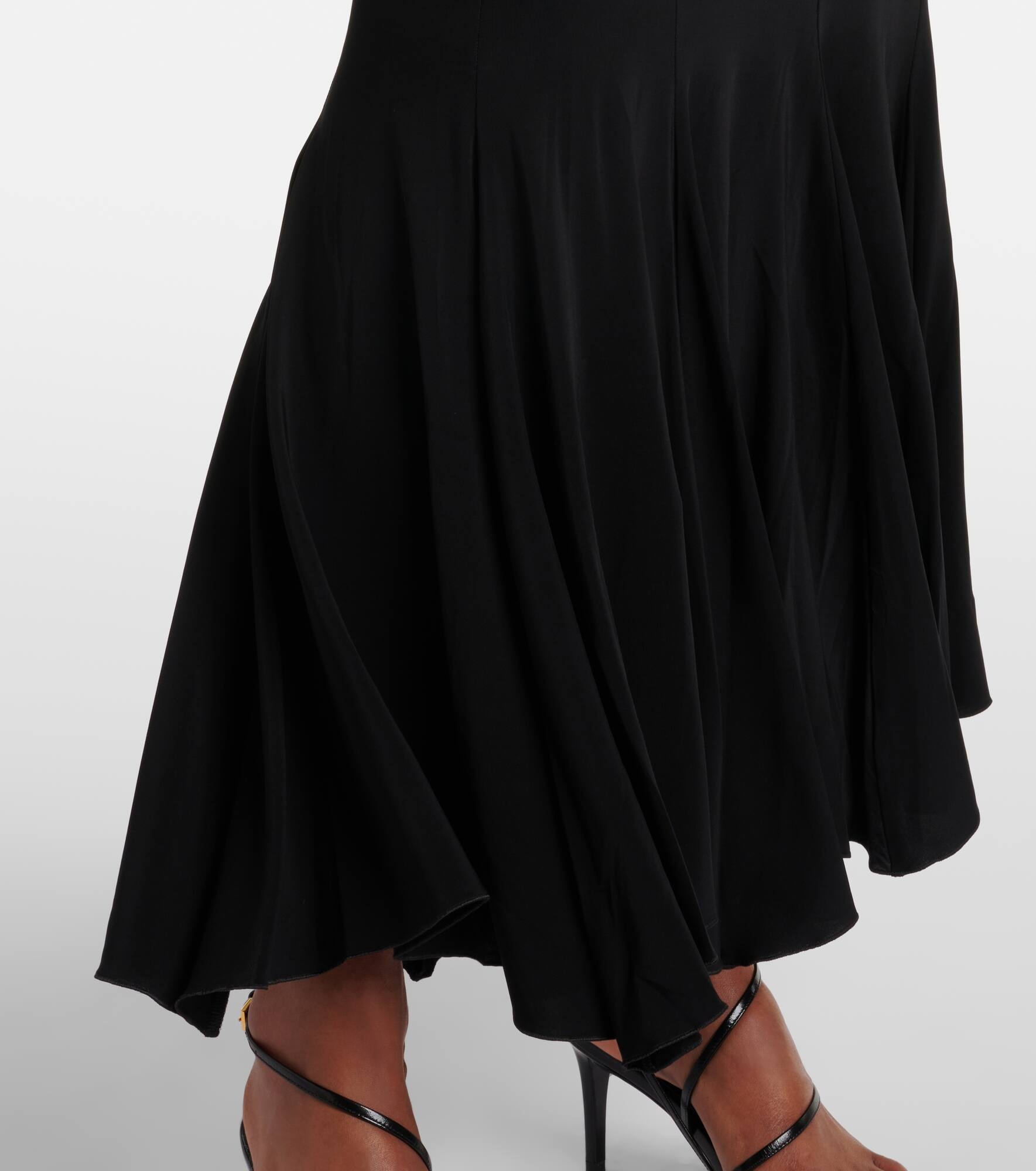 Zoe flared maxi skirt - 5