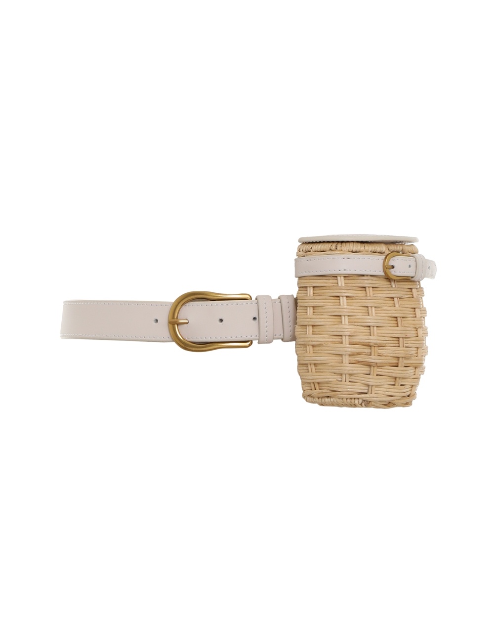 WICKER MINI BELT BAG - 1
