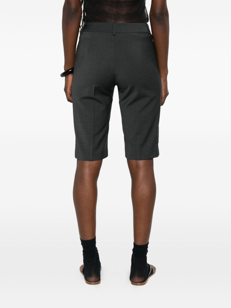 Marisa pressed-crease tailored shorts 4