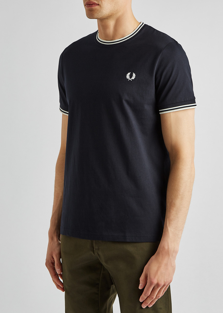 M1588 navy cotton T-shirt - 2