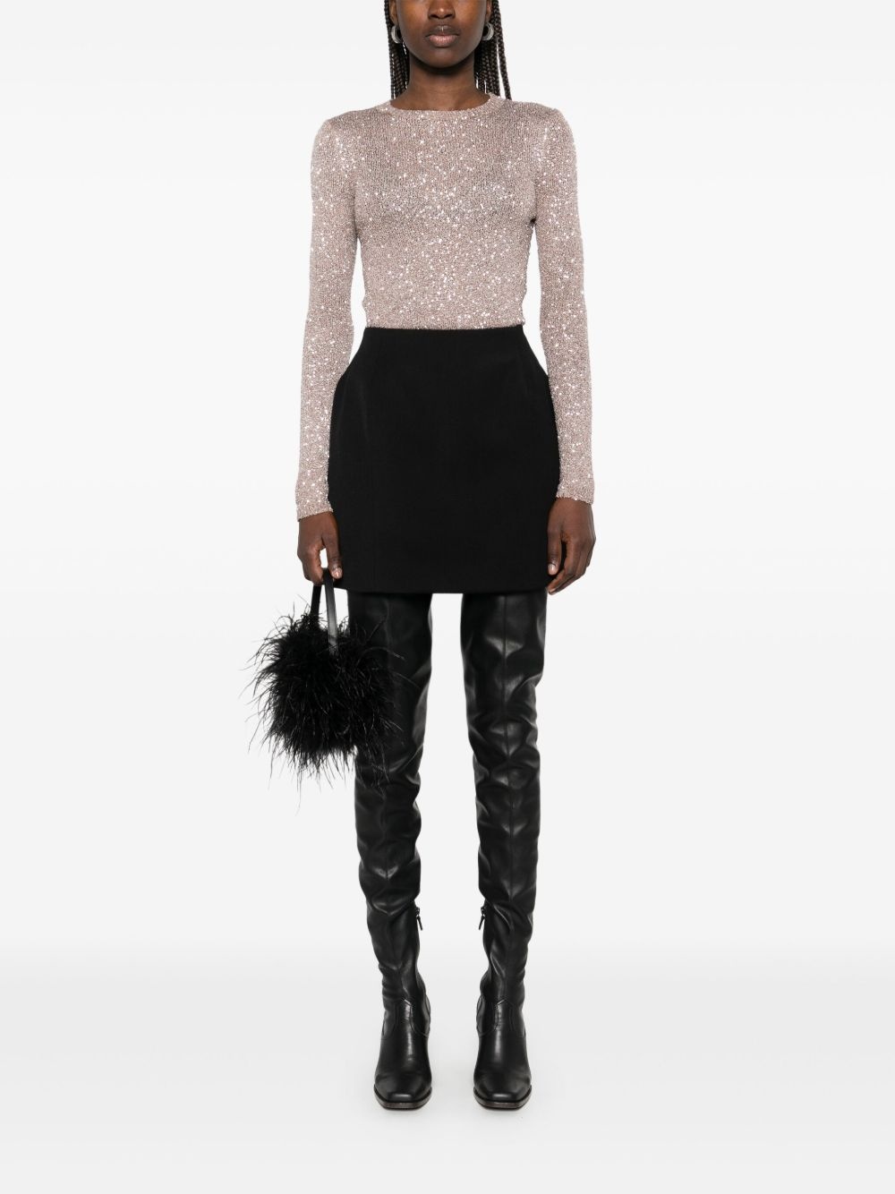 hourglass mini skirt - 2