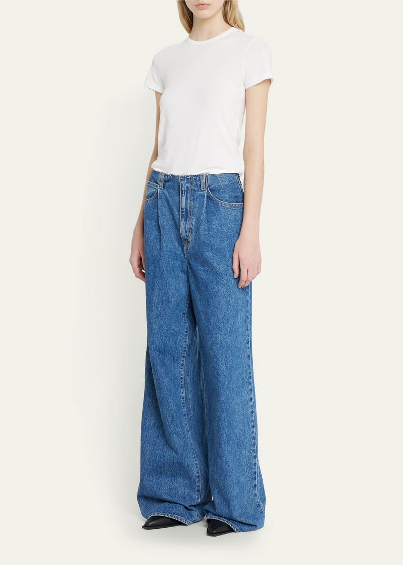 SLVRLAKE Fitted Cropped Baby Tee outlook