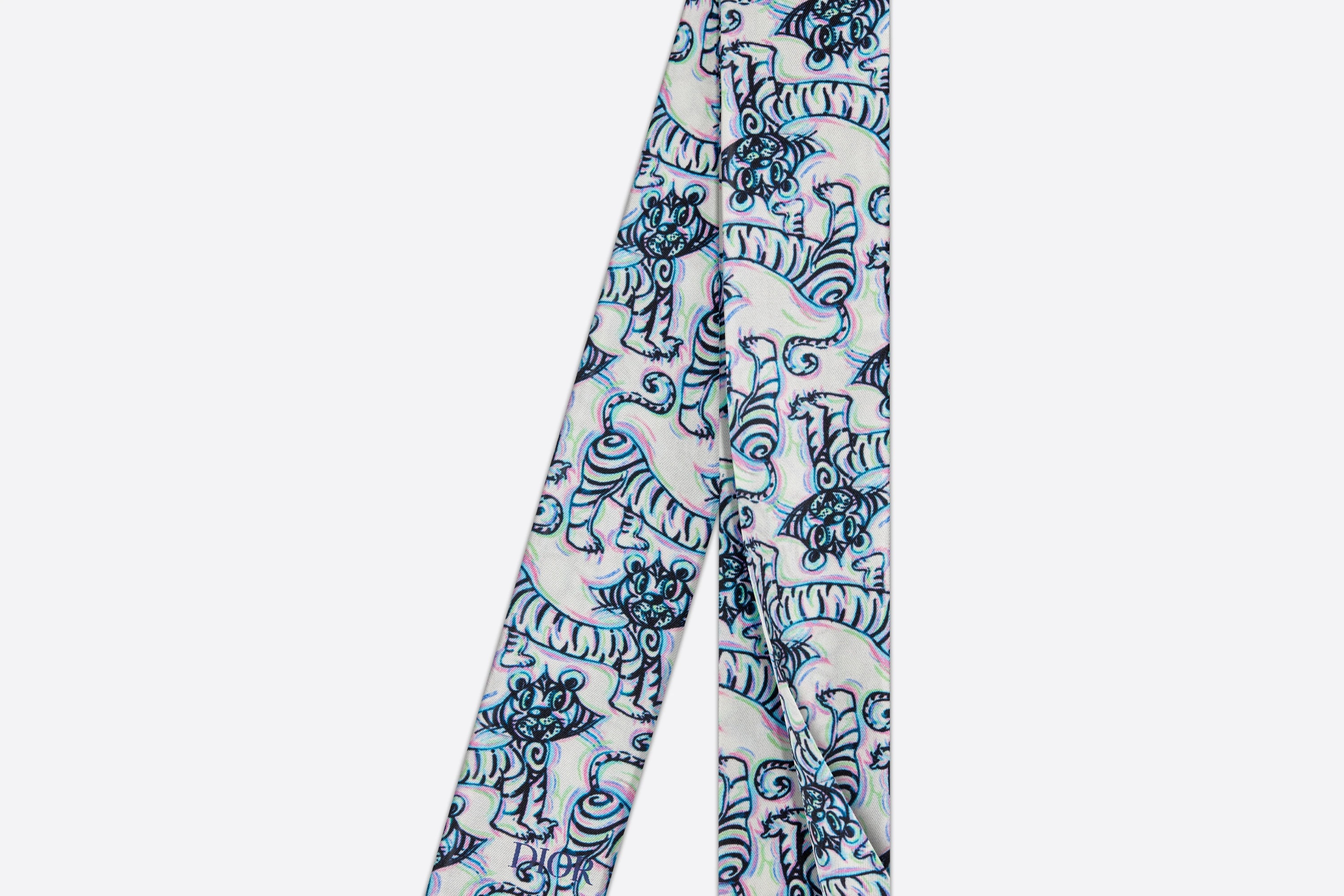 DIOR AND KENNY SCHARF Flowing Tie - 2