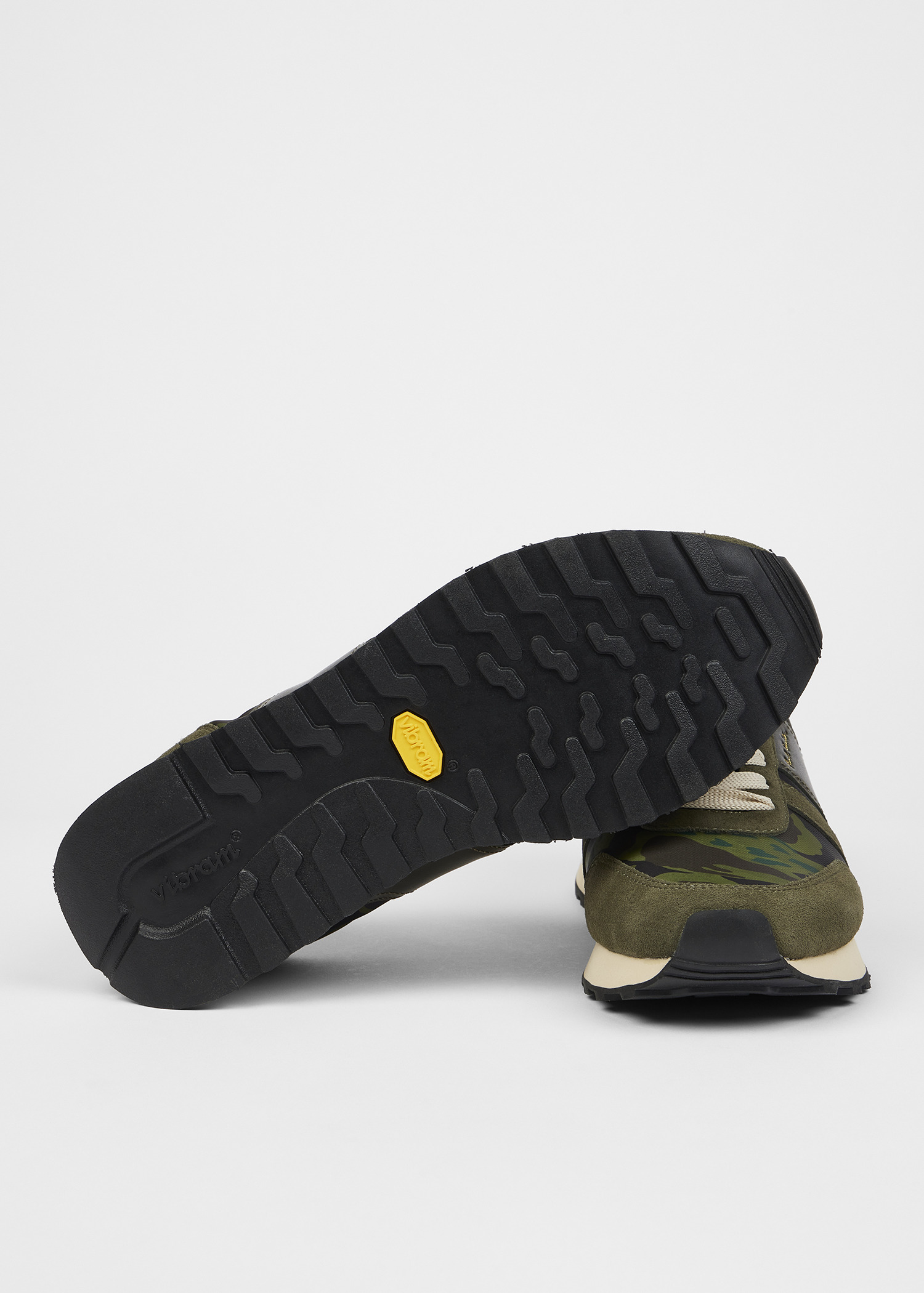 Khaki 'Eighties' Trainers - 4