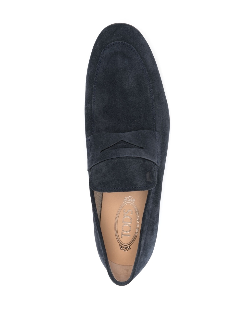 suede slip-on loafers - 4