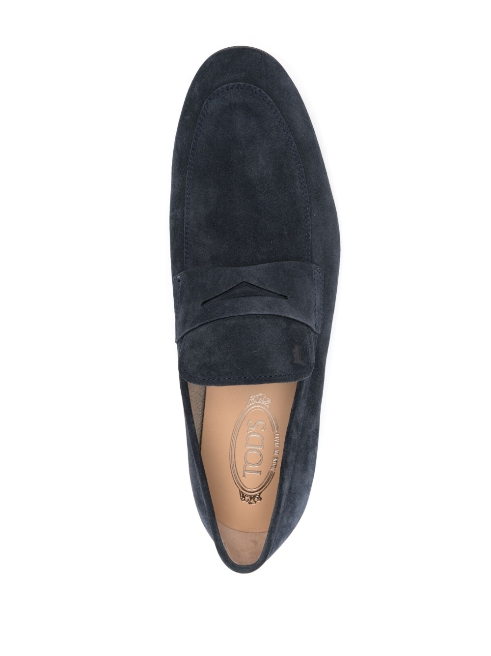 suede slip-on loafers - 4