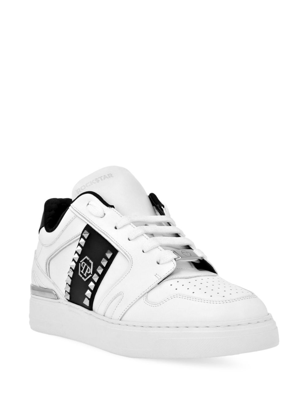 Low-Top Leather Sneakers - 2