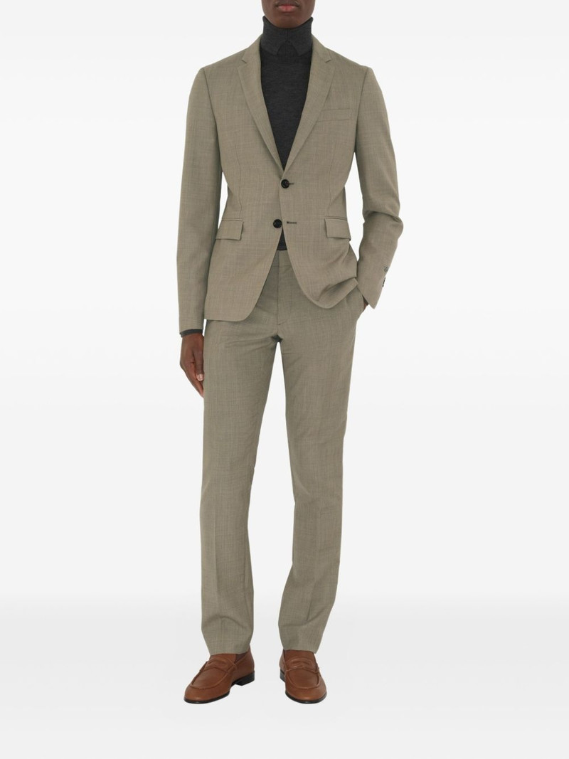 Burberry wool tailored trousers outlook