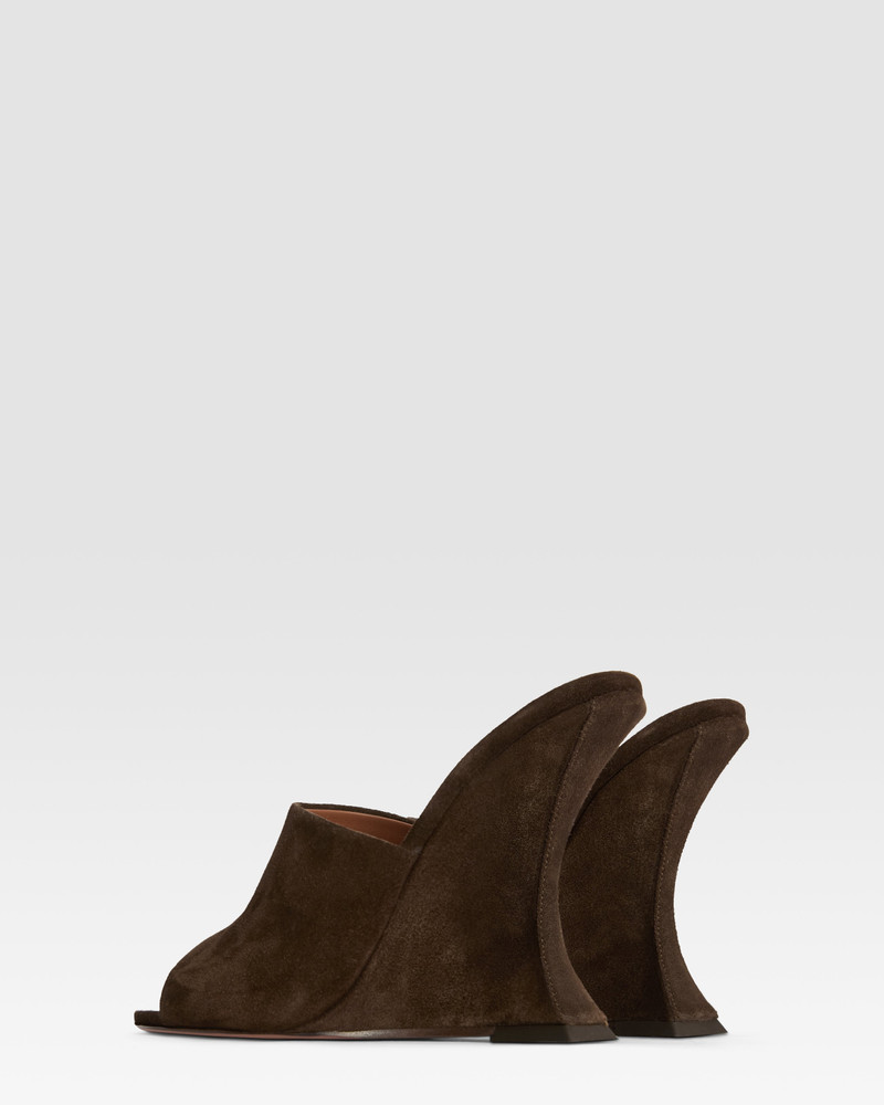 Suede mule 3