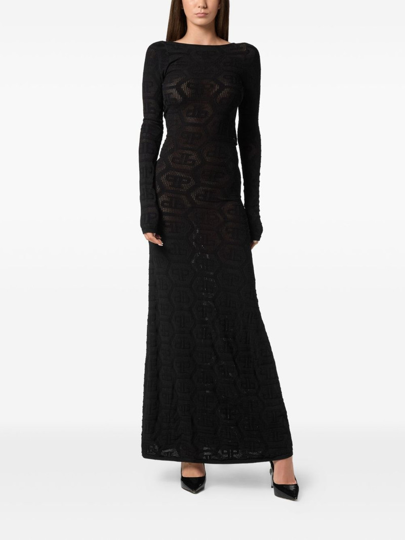 PHILIPP PLEIN monogram dress outlook
