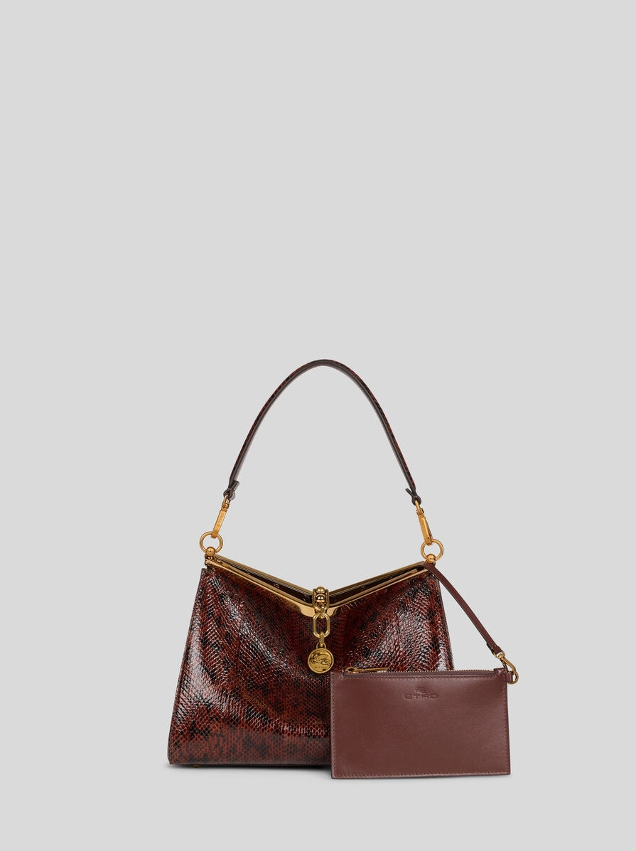 MEDIUM VELA BAG IN ELAPHE LEATHER - 3
