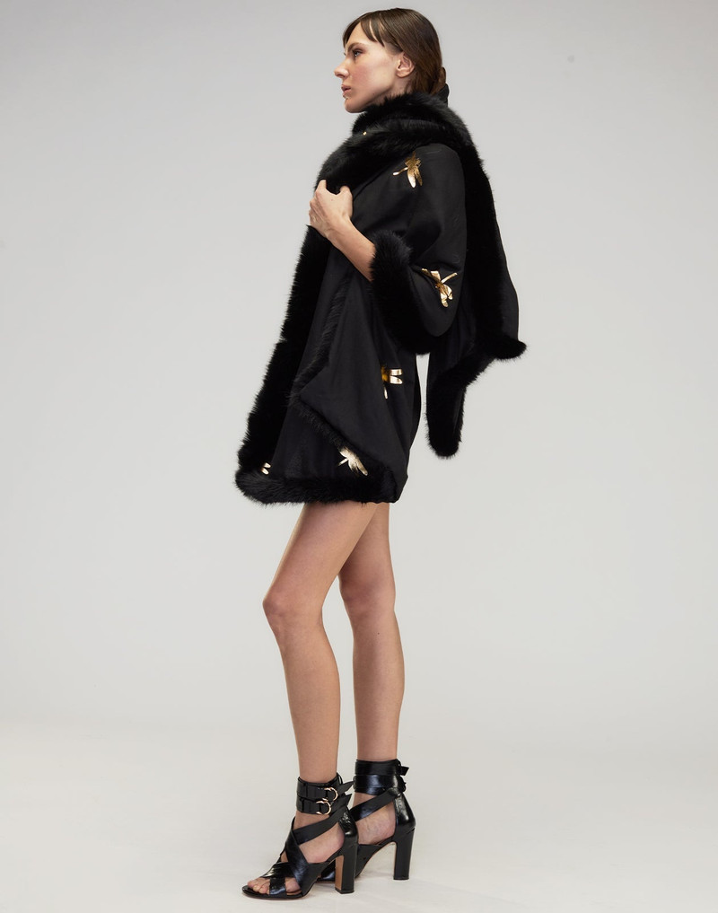 Faux Fur Trim Wrap 8