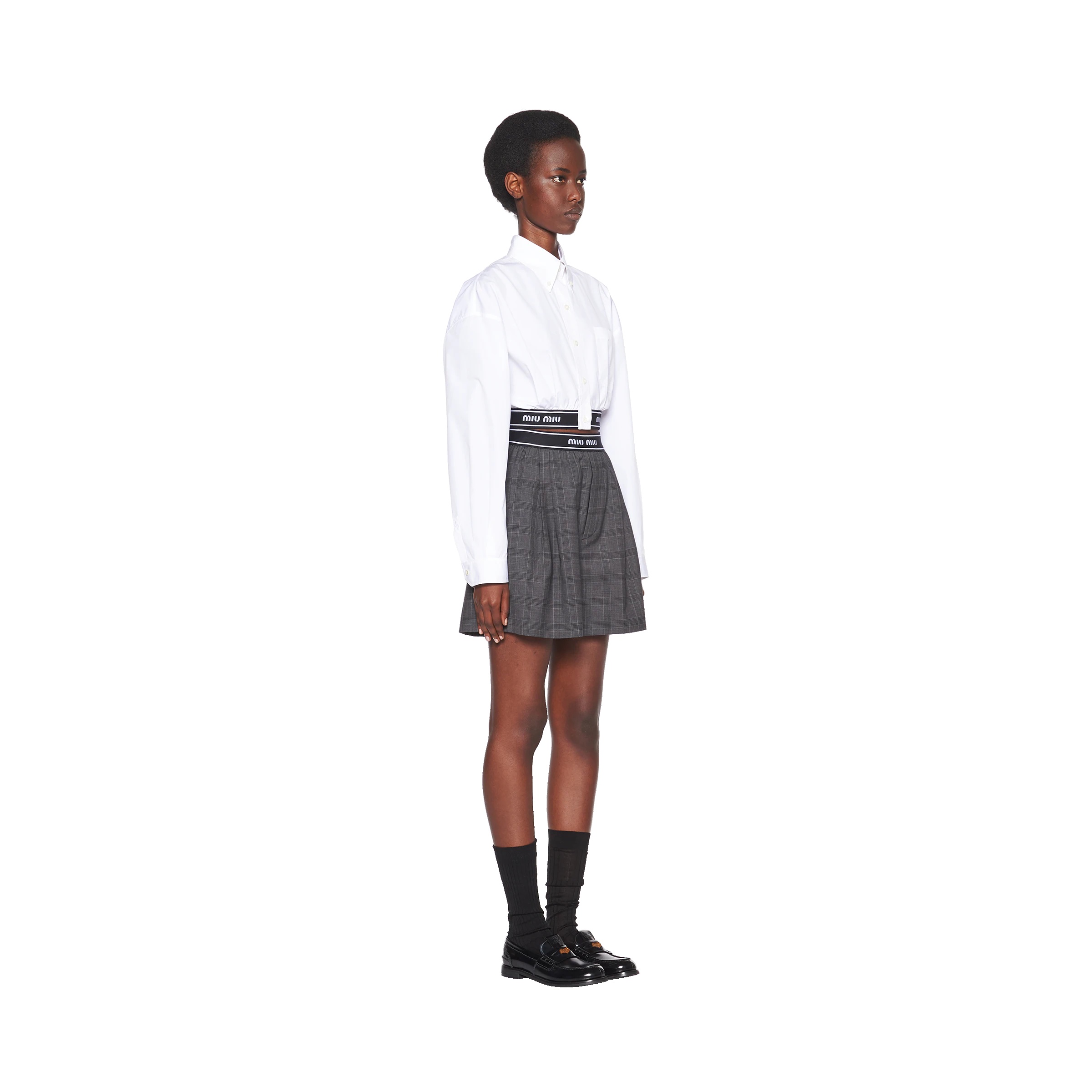 Prince-of-Wales check shorts - 3