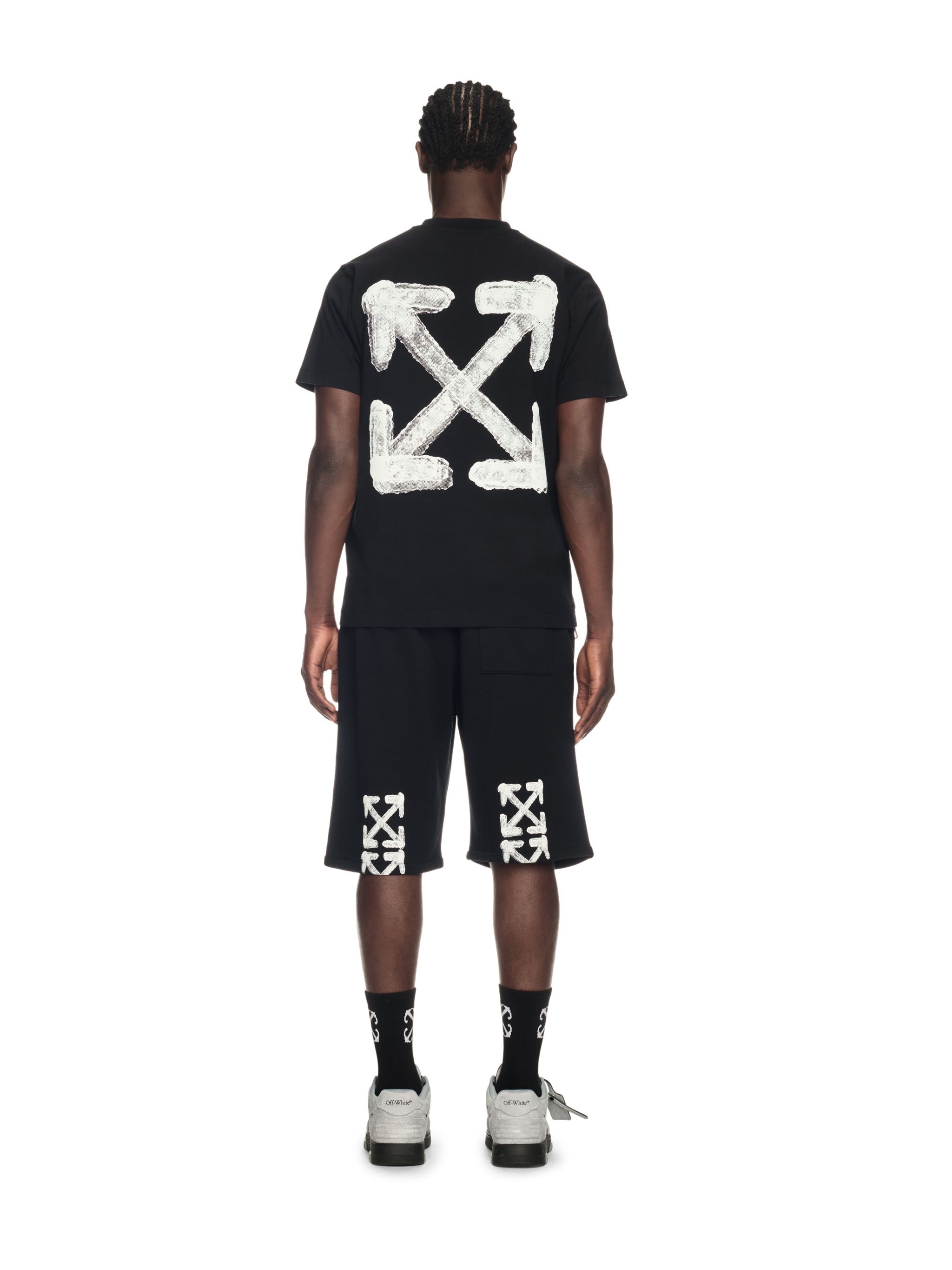 Off-White Black Spray Arrow T-shirt | REVERSIBLE