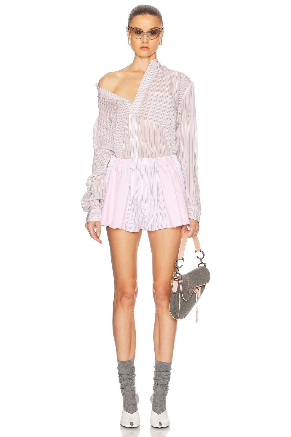 Pleated Boxer Short - 5