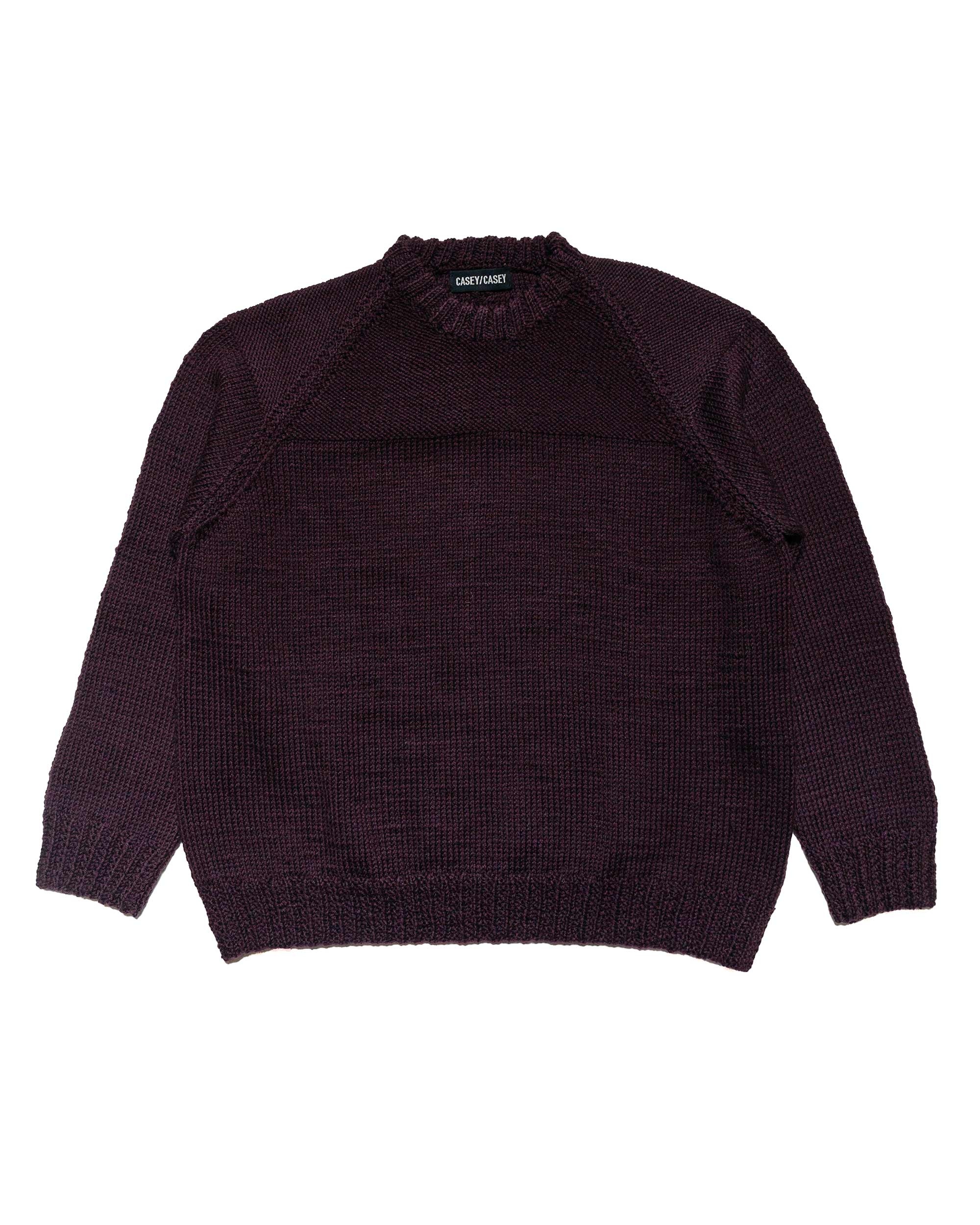 Mix Stitch Jumper Wooly Blackberry - 1