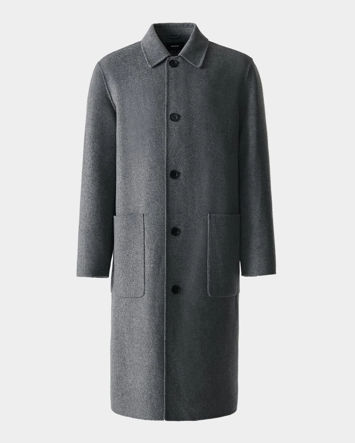 Men's Beckett Handmade Wool Overcoat - 1