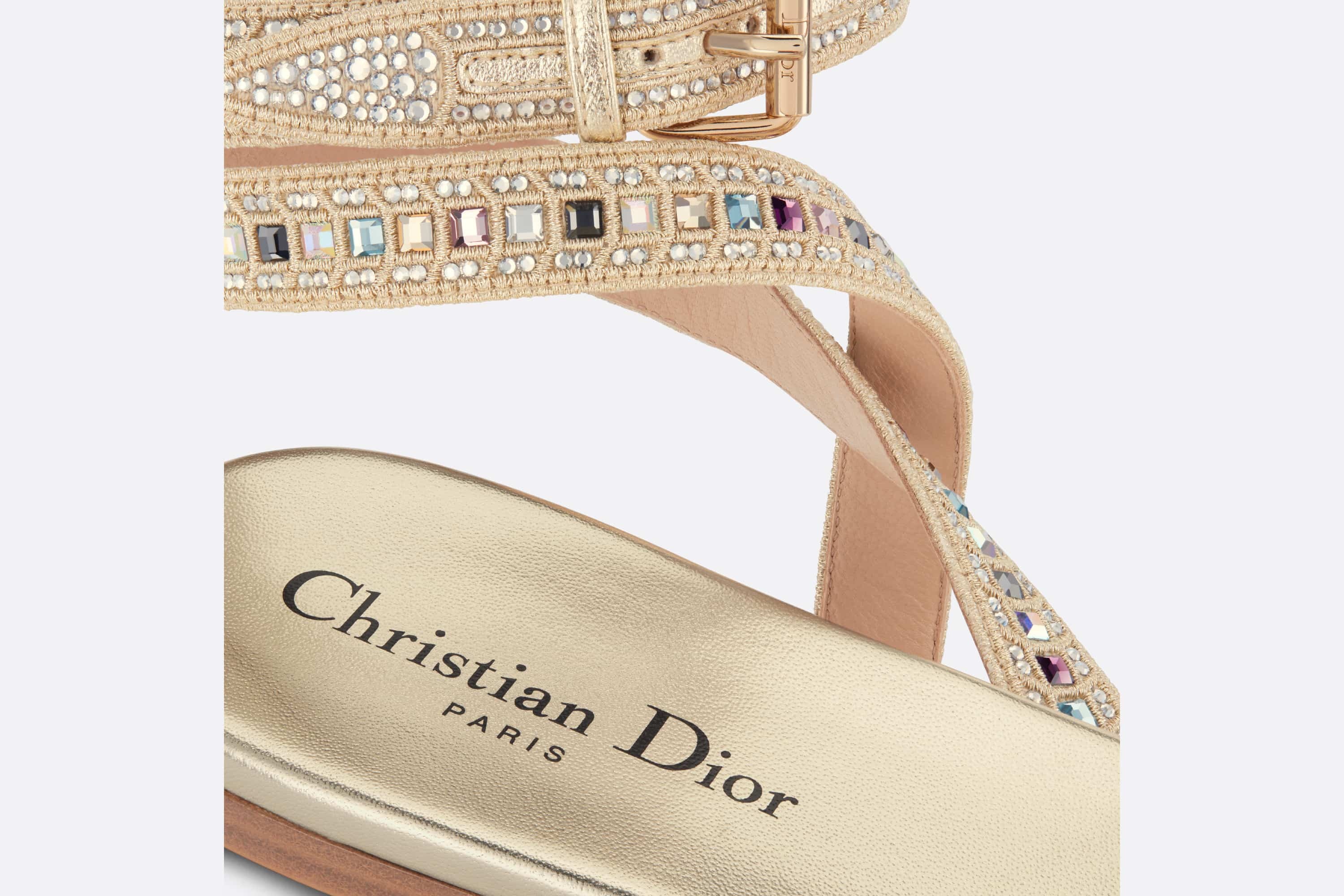 Dior Poison-D Thong Sandal | REVERSIBLE