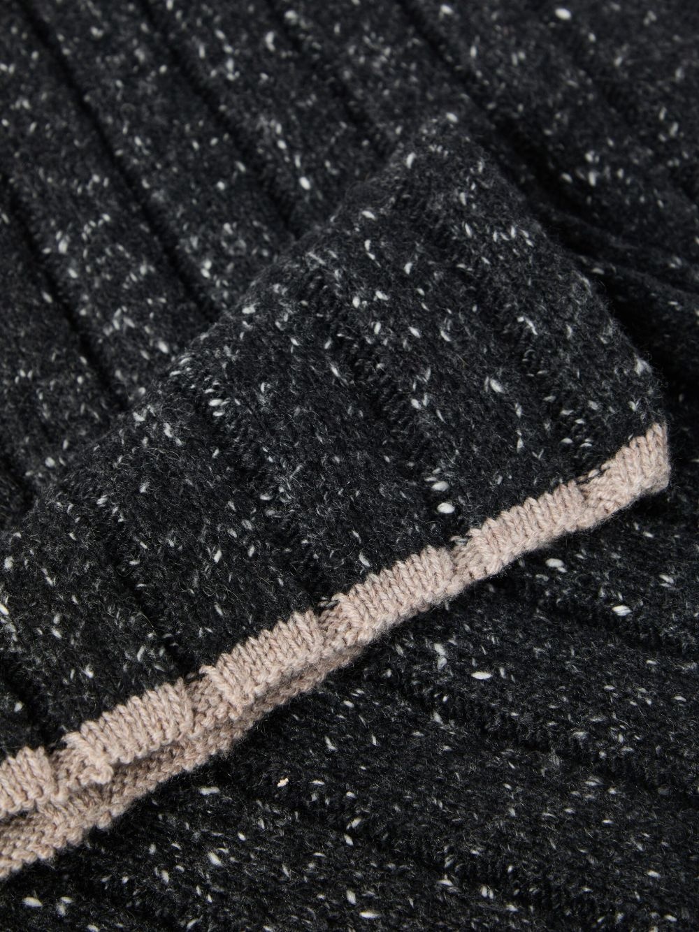 ribbed cashmere scarf - 4