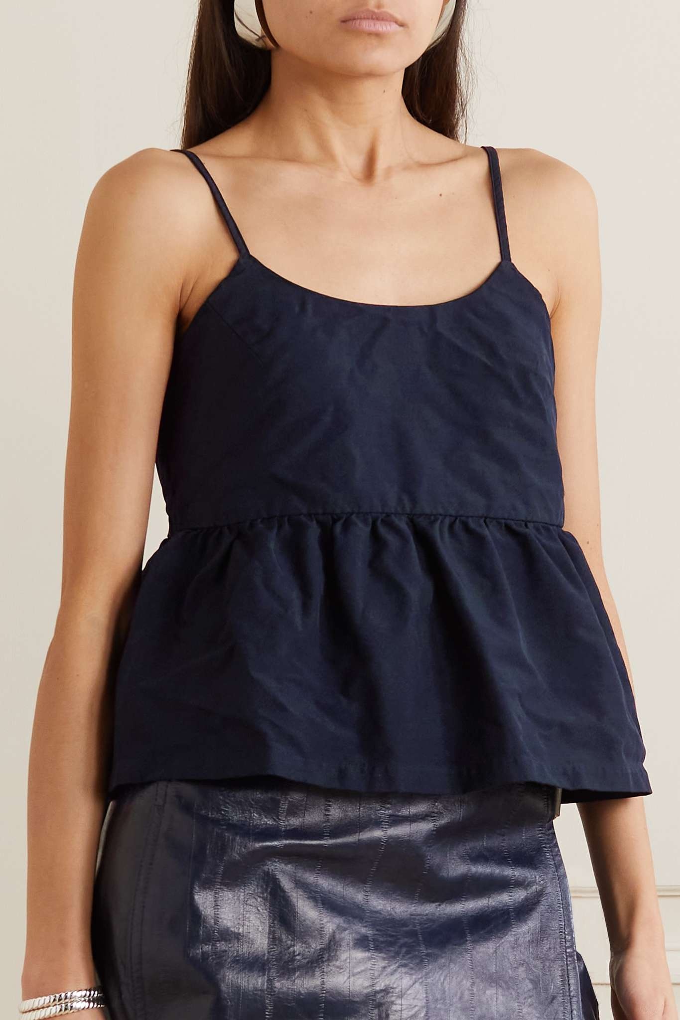 Oxford peplum camisole - 3
