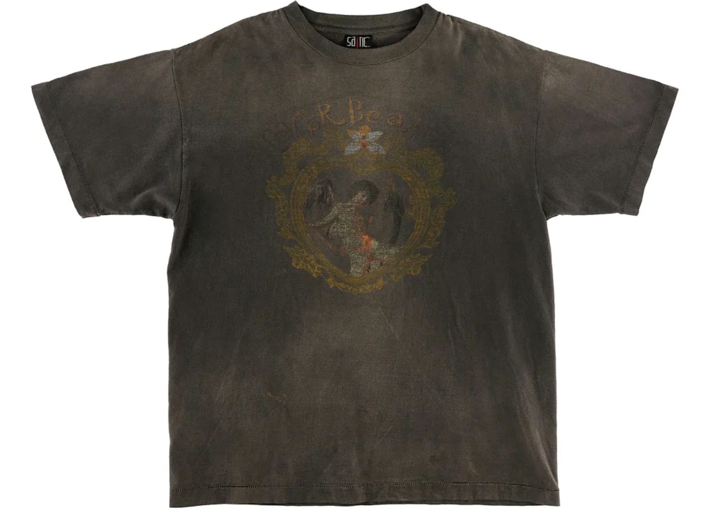 Saint Mxxxxxx NBA T-Shirt Vintage Black - 1