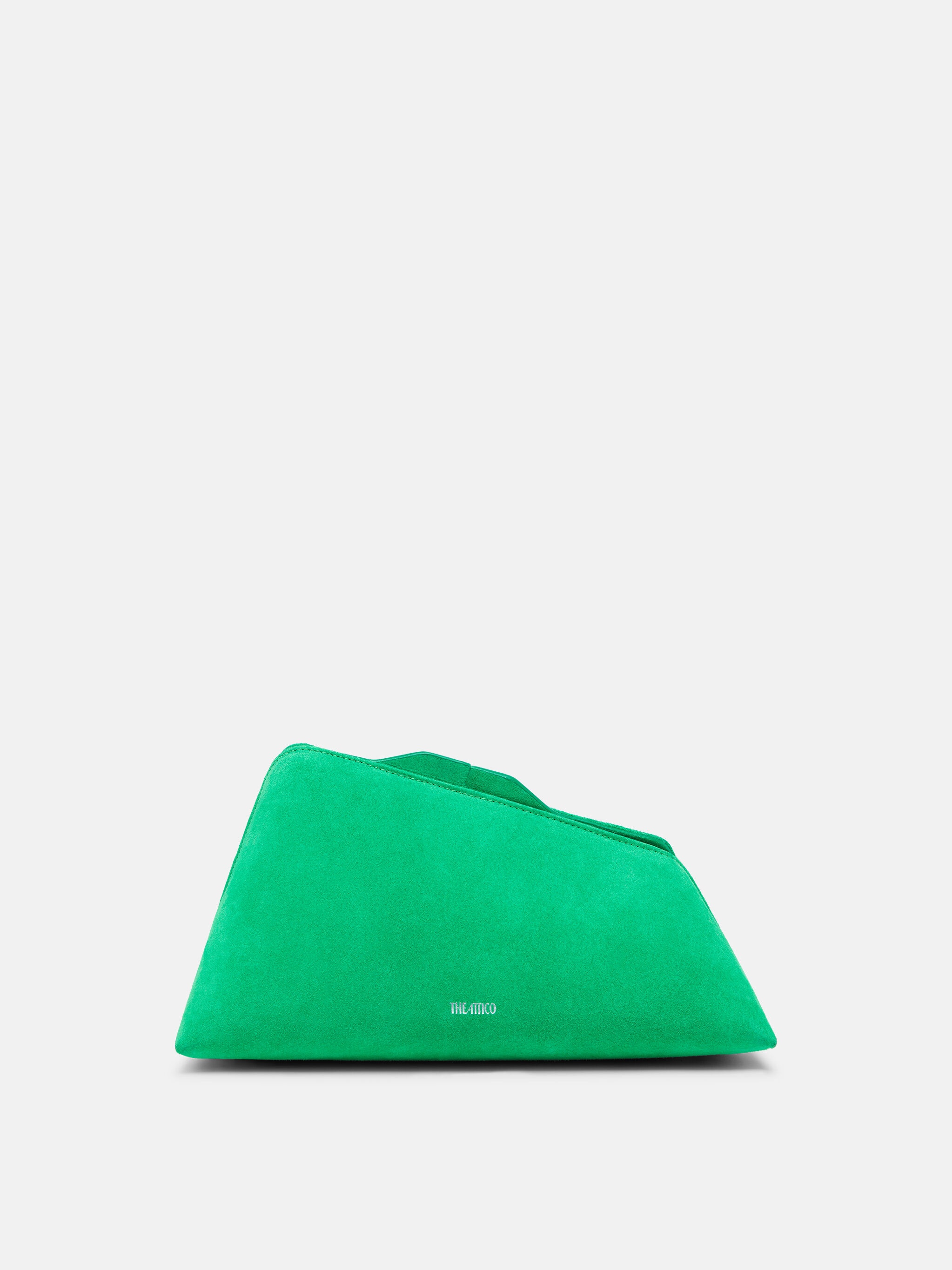 ''8.30PM'' FLUO GREEN OVERSIZED CLUTCH - 1
