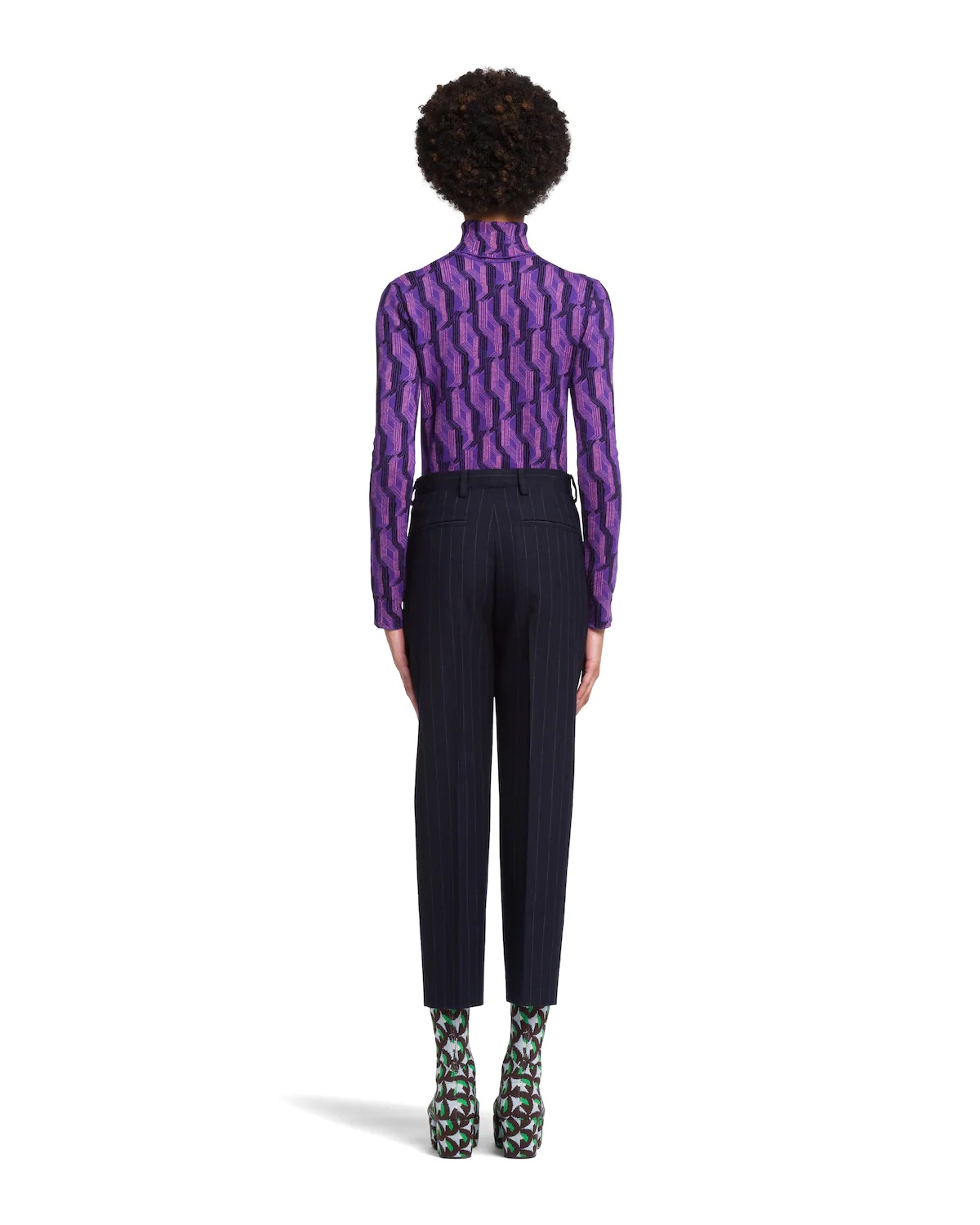 Pinstriped pants - 4