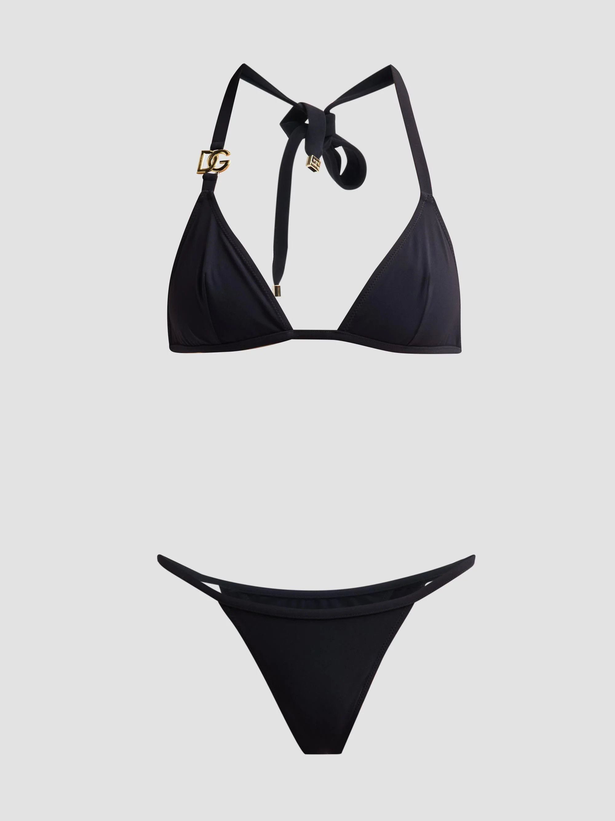 Women's Logo Triangle Bikini - Nero - 1