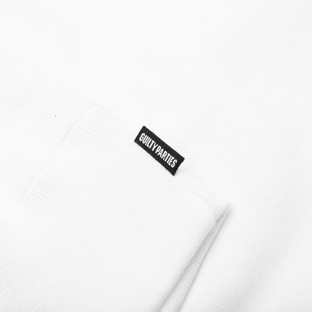 HEAVY WEIGHT CREWNECK TYPE-2 SWEATSHIRT - WHITE - 4