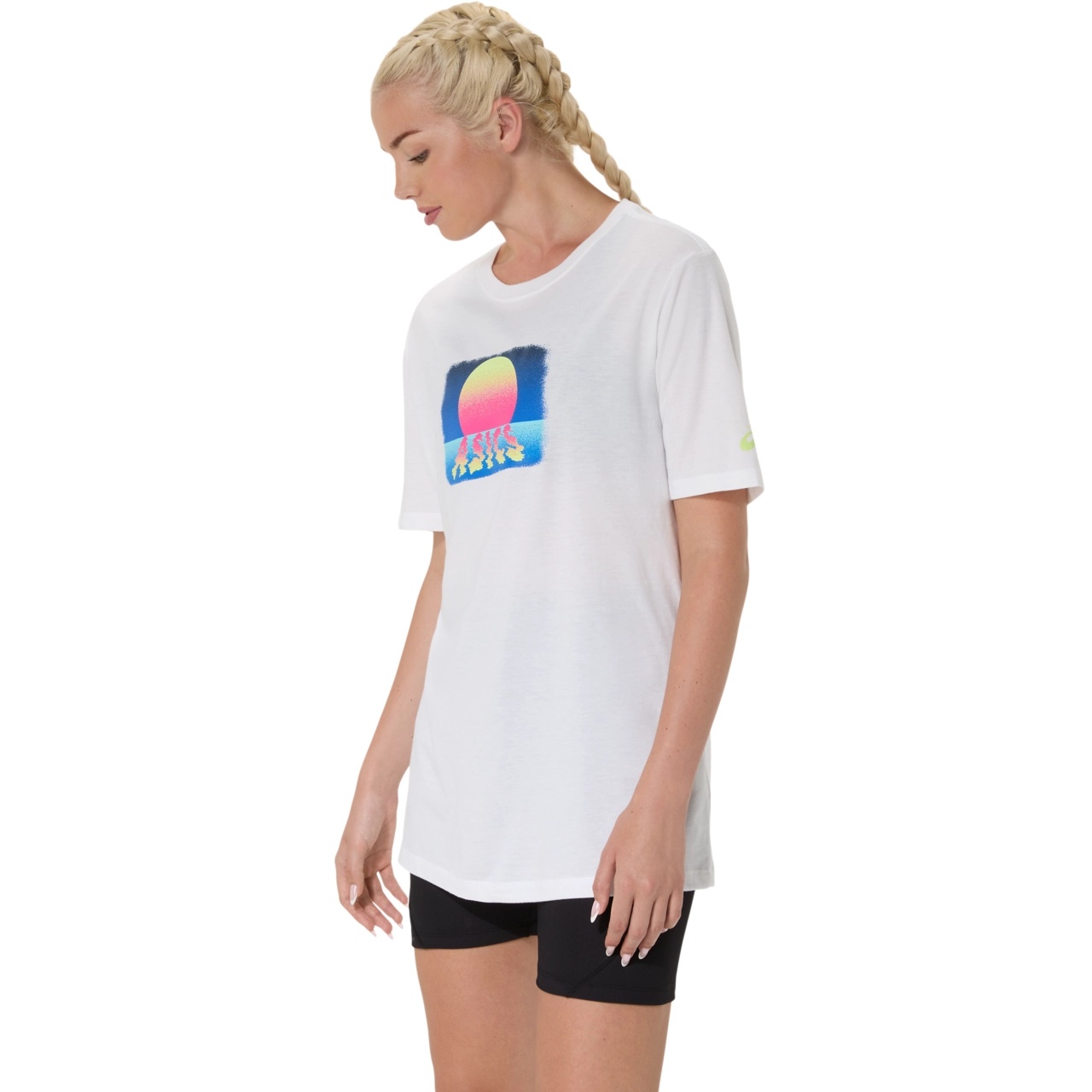 ASICS RETRO SUNSET SHORT SLEEVE TEE - 3