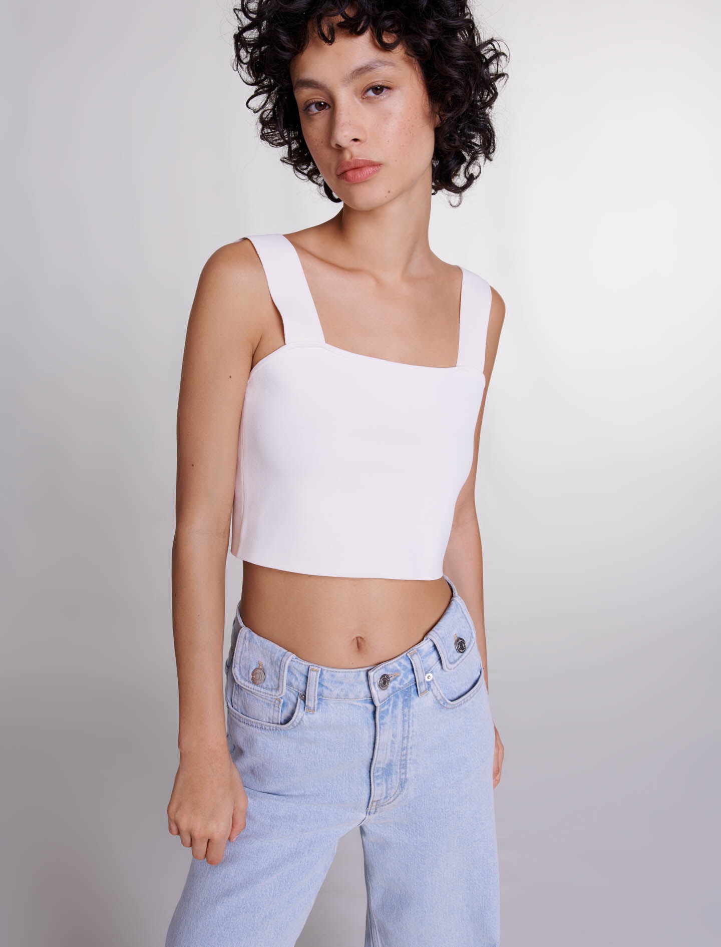 Knit crop top - 7