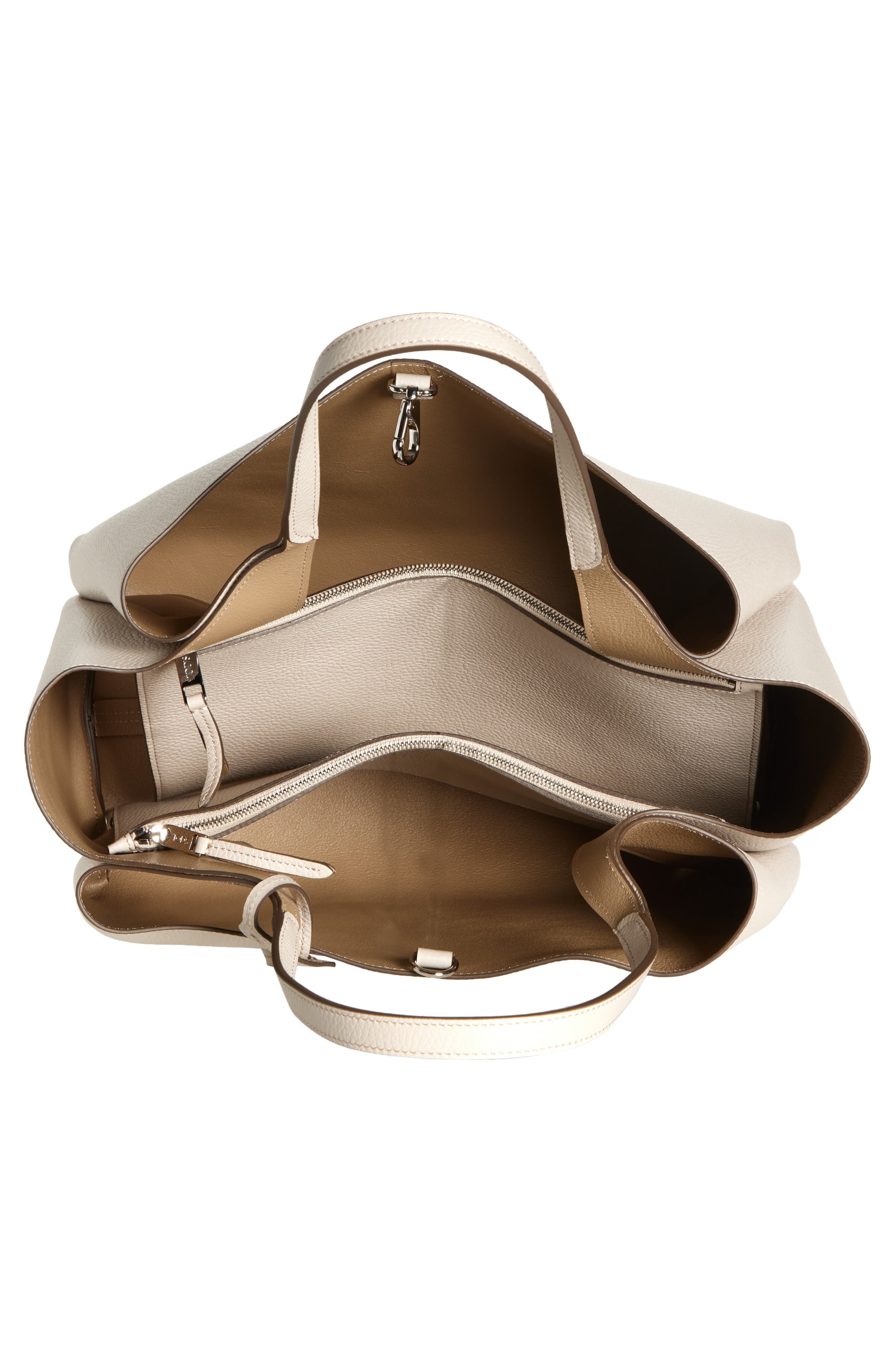 Tod's Medium Leather Tote in Mastice/Corda Med at Nordstrom - 5