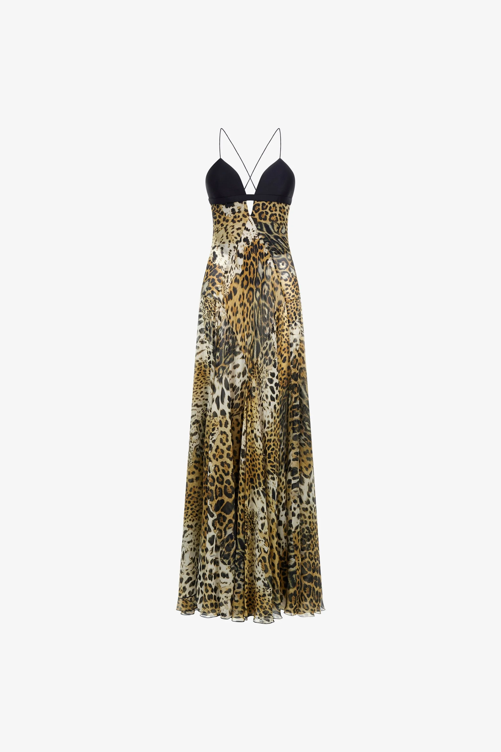 Long dress Jaguar Skin print - 1