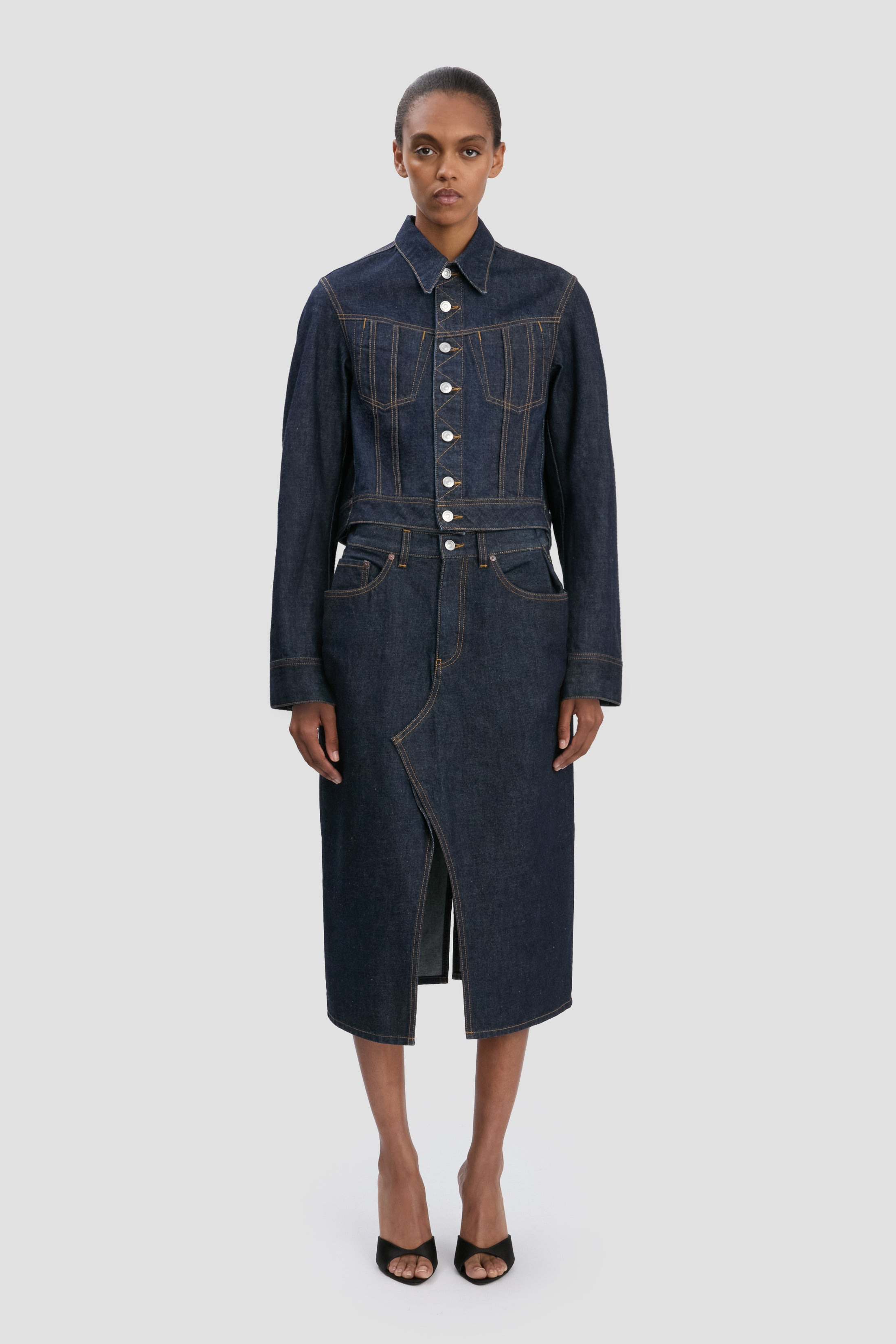 Denim Jacket In Light Rinse - 2