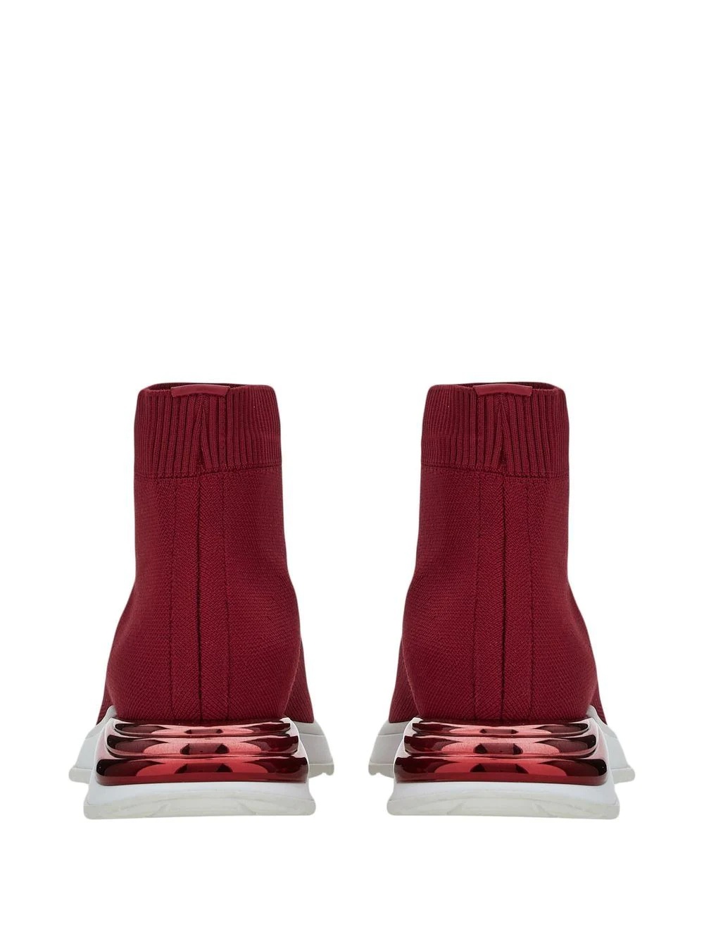 logo-print sock sneakers - 3