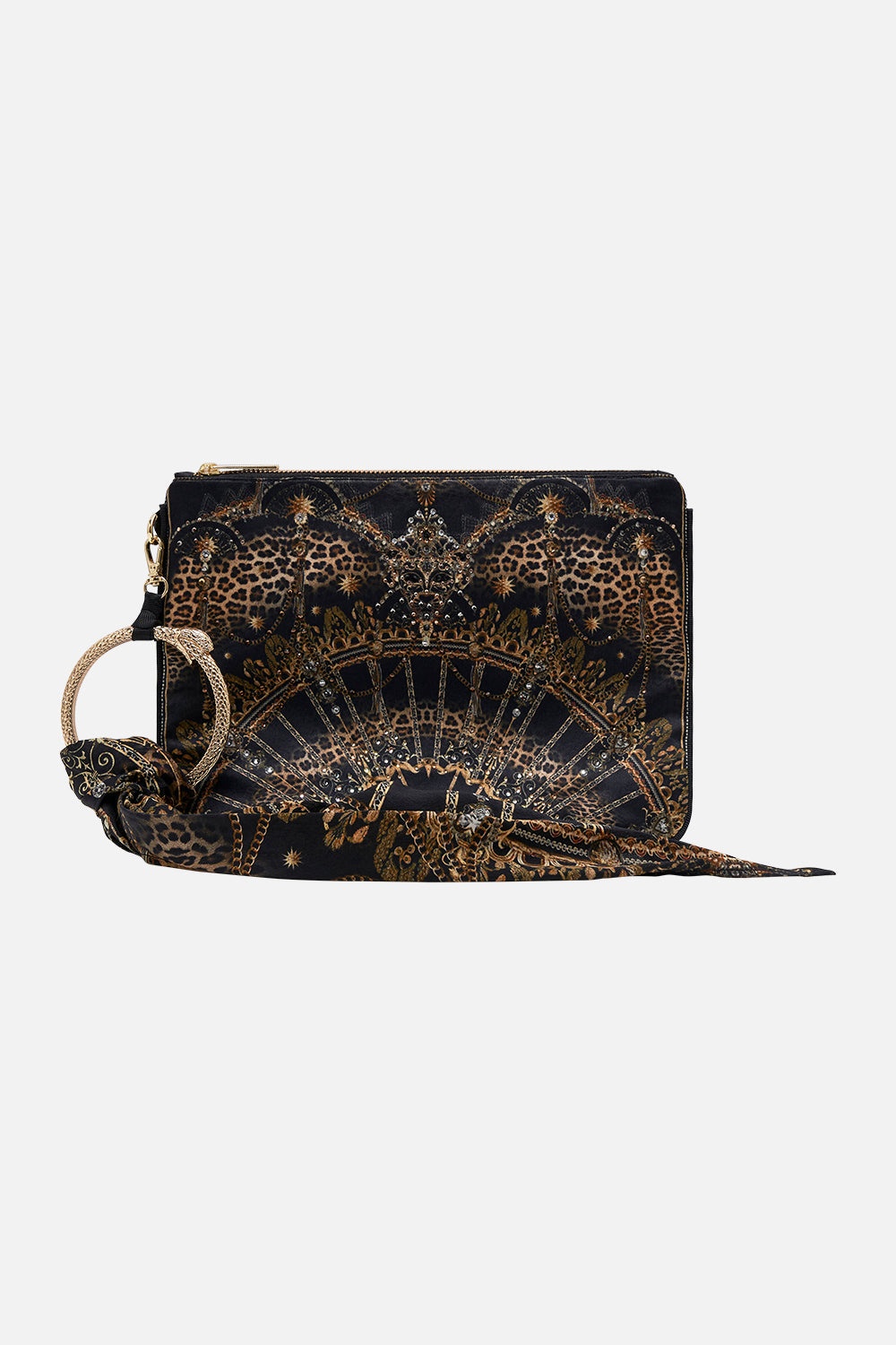 RING SCARF CLUTCH MASKED AT MOONLIGHT - 1