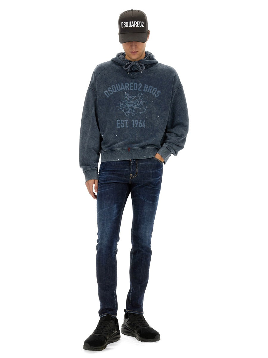 Dsquared Men Sweatshirt With Logo Print - 2