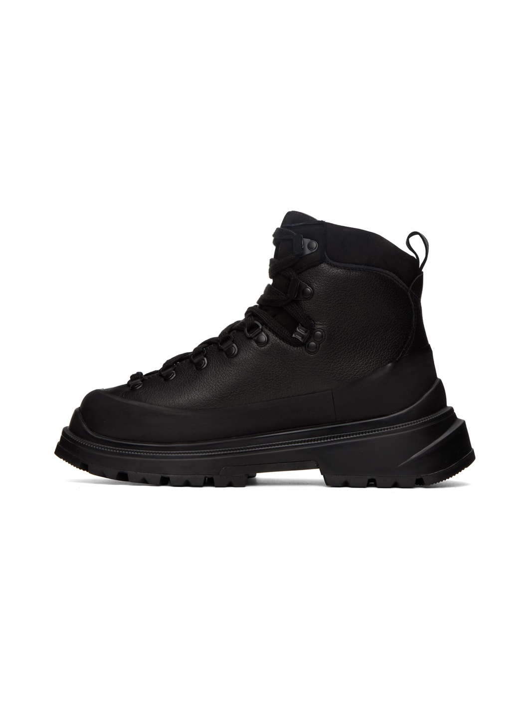 Black Journey Lace-Up Boots - 3