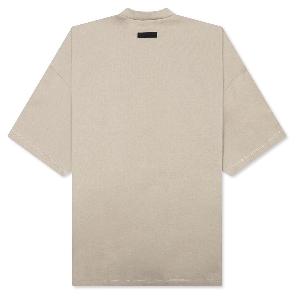 HEAVY JERSEY CREWNECK T-SHIRT - SEAL - 2