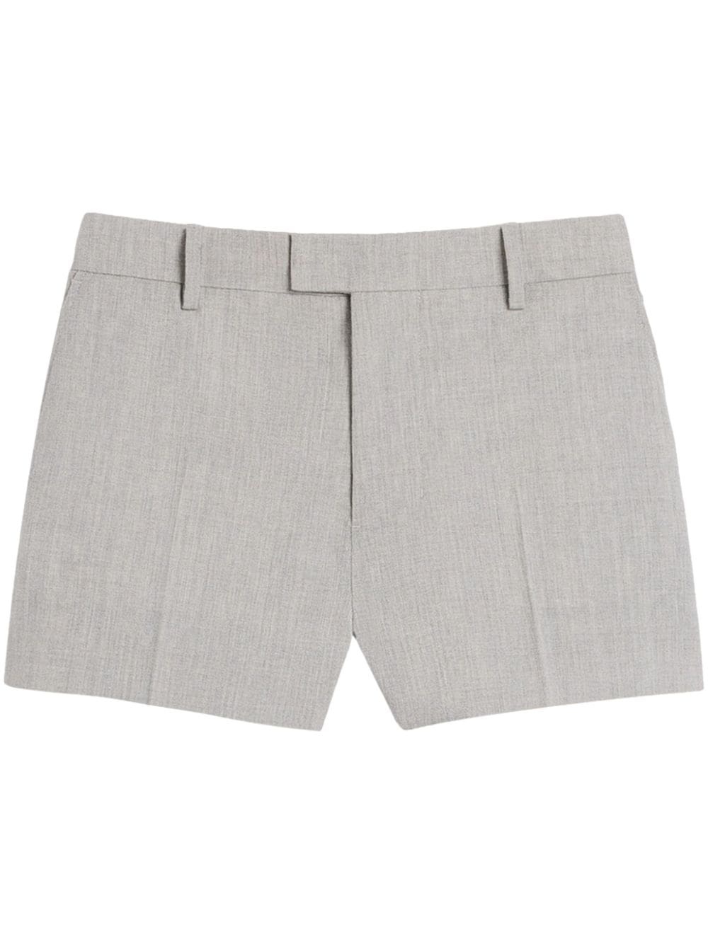 crepe wool shorts - 1