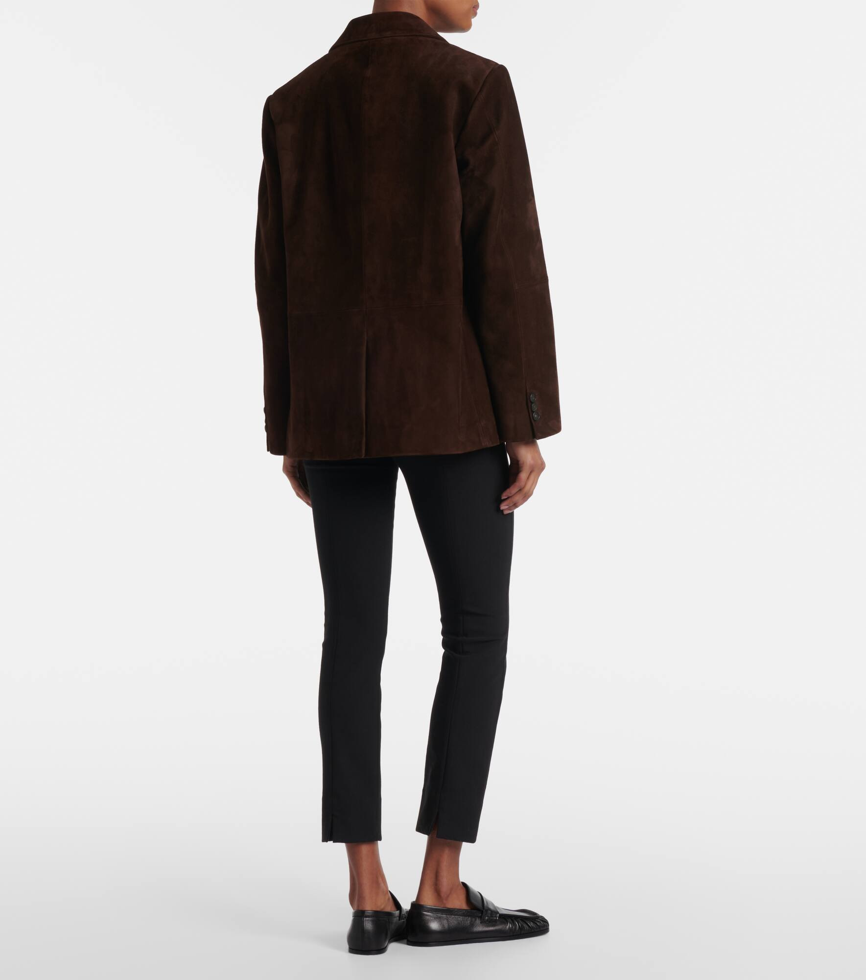 Suede blazer - 3