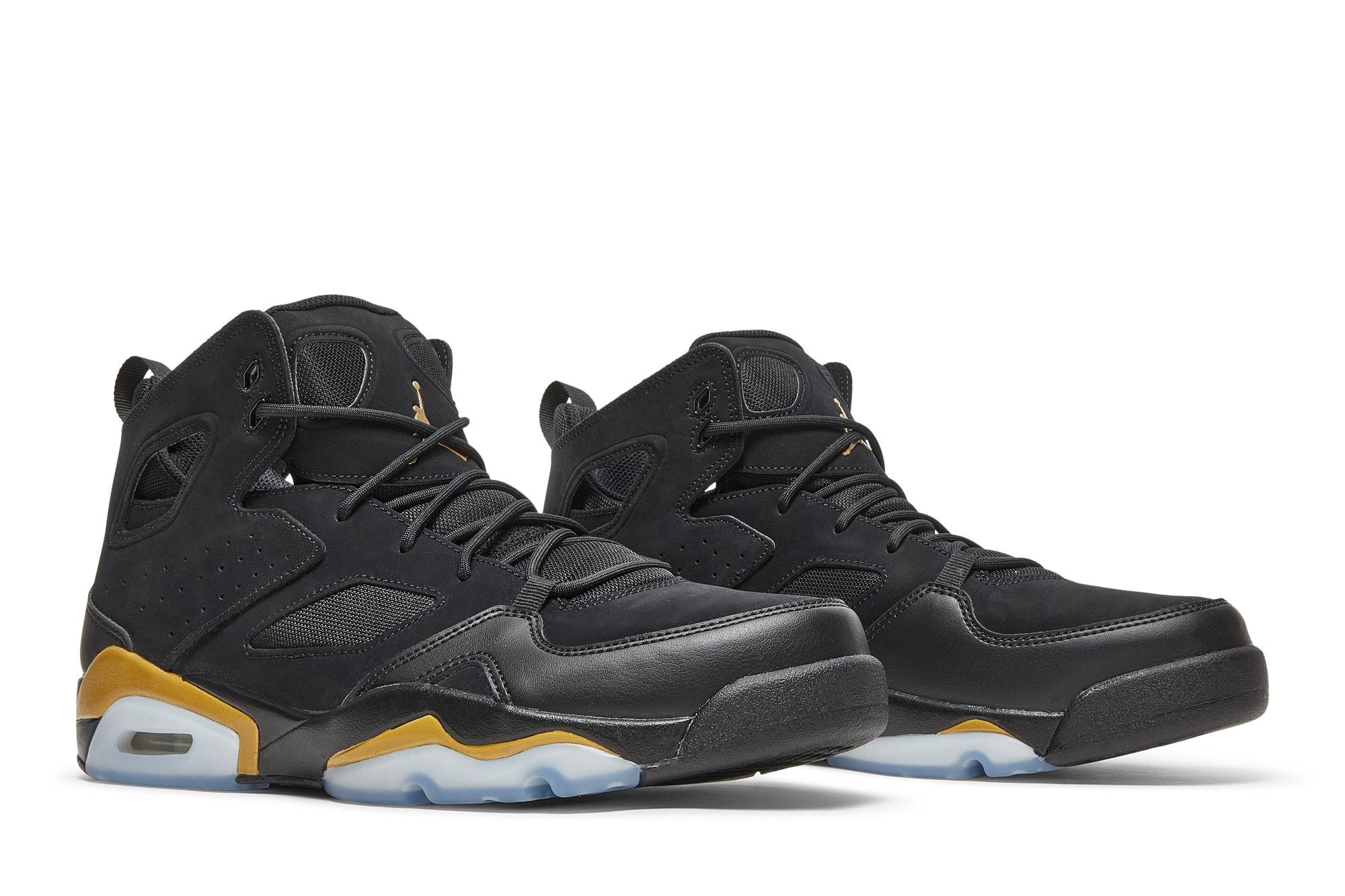 Jordan Flight Club 91 'Black Metallic Gold' - 8