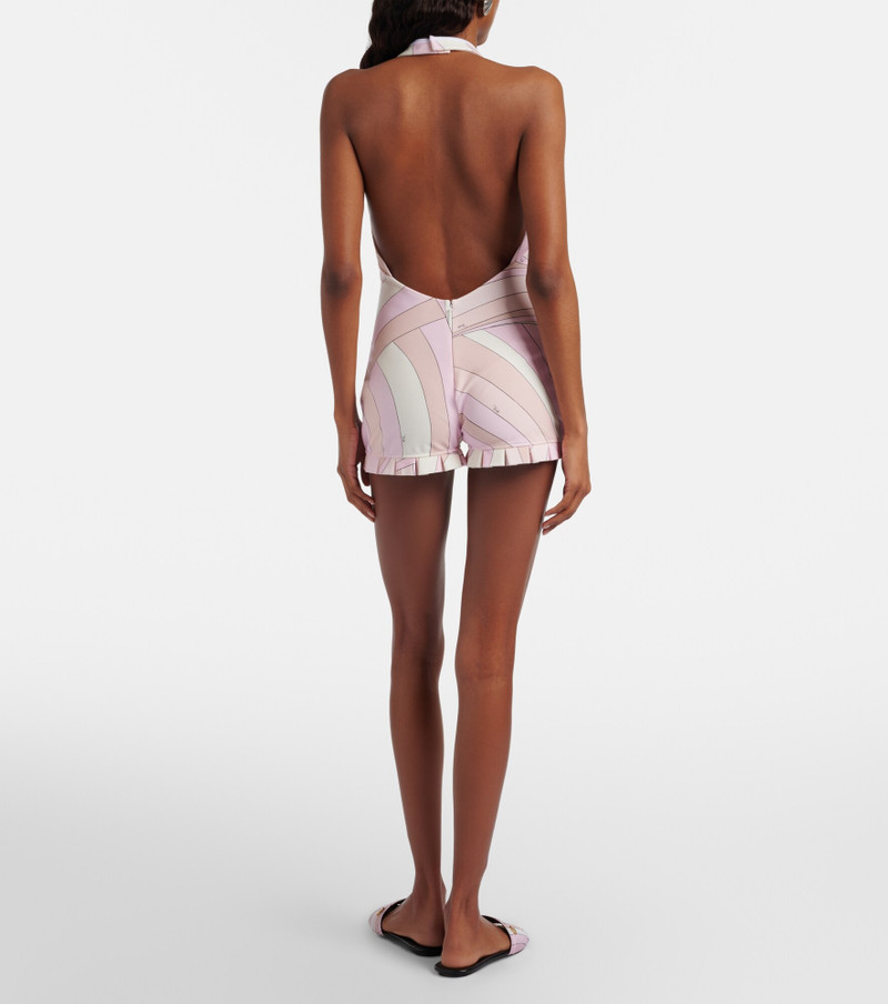 Iride satin jersey romper 6