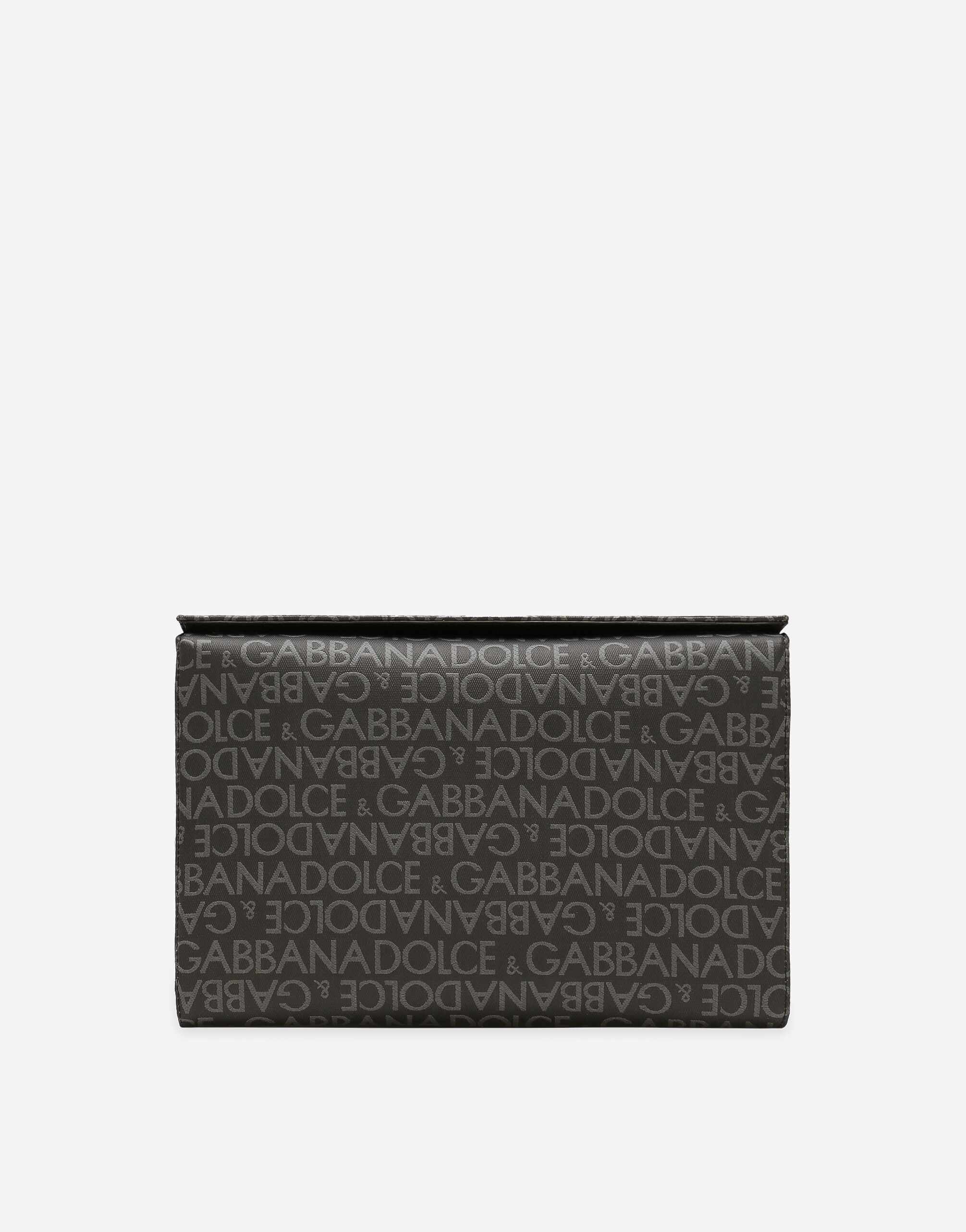 Coated jacquard crossbody bag - 4