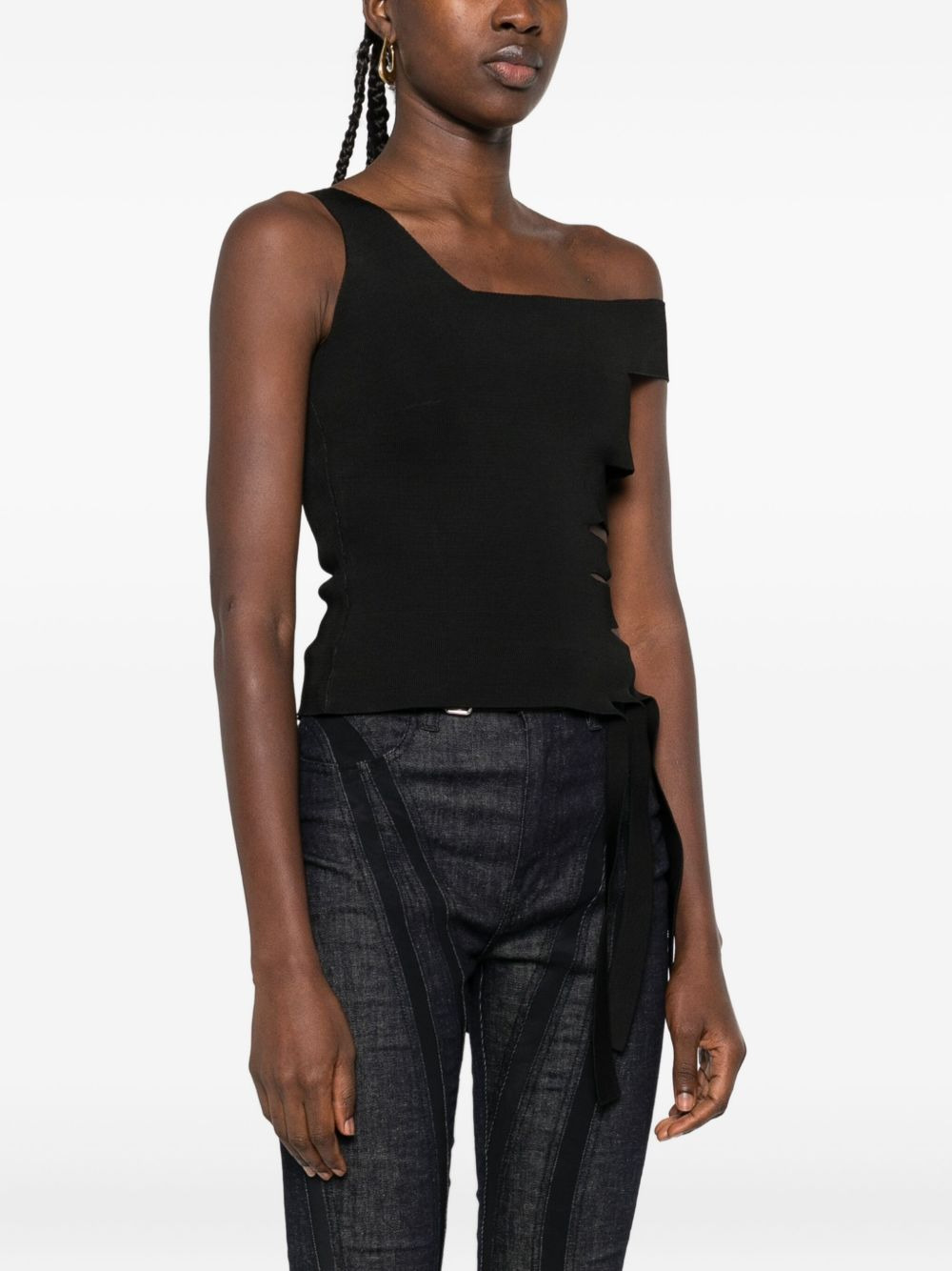 asymmetrical tank-top - 3