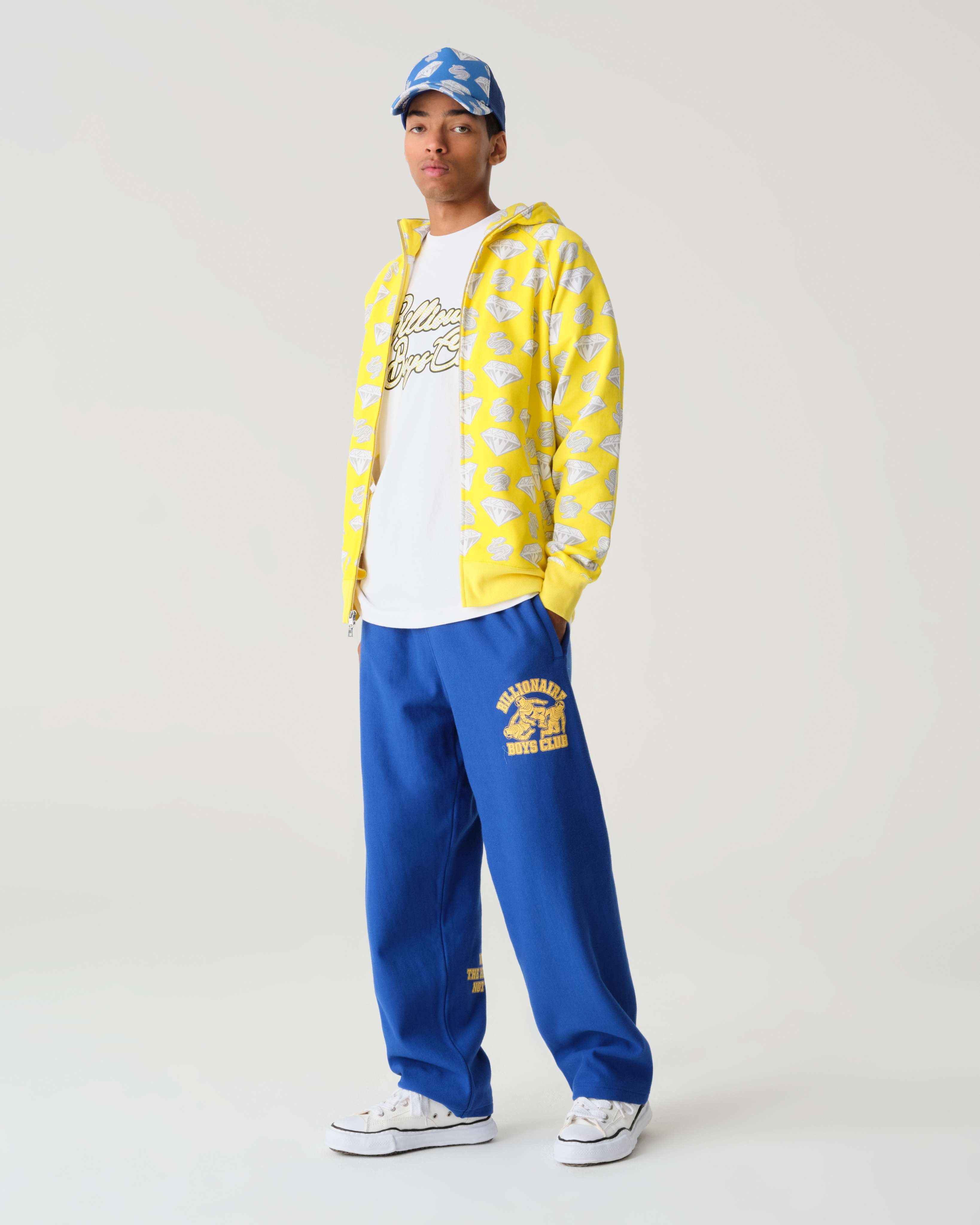DIAMONDS & DOLLARS ZIP-THROUGH HOOD - 2