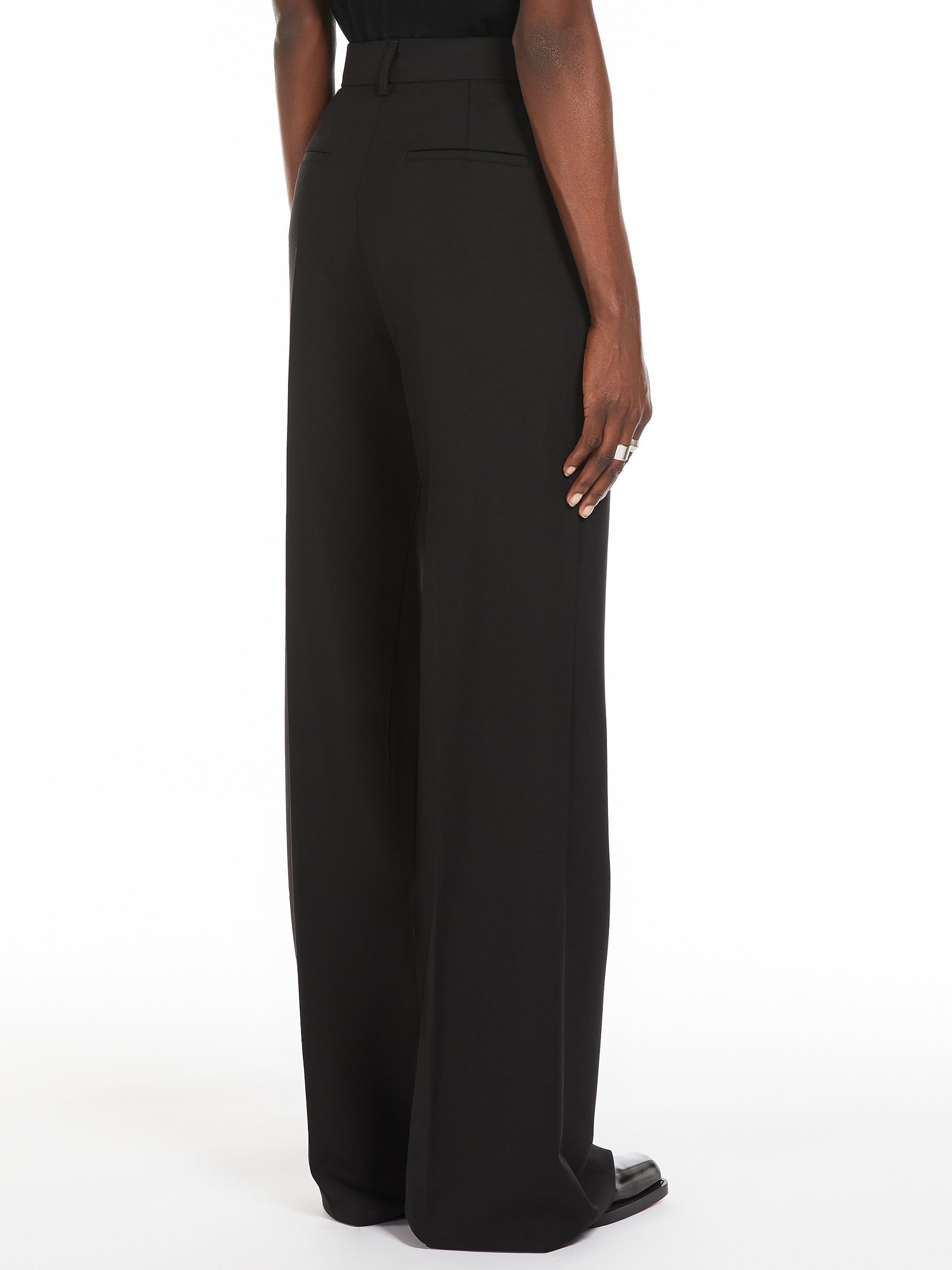 OXALIS Flared tailored trousers - 4